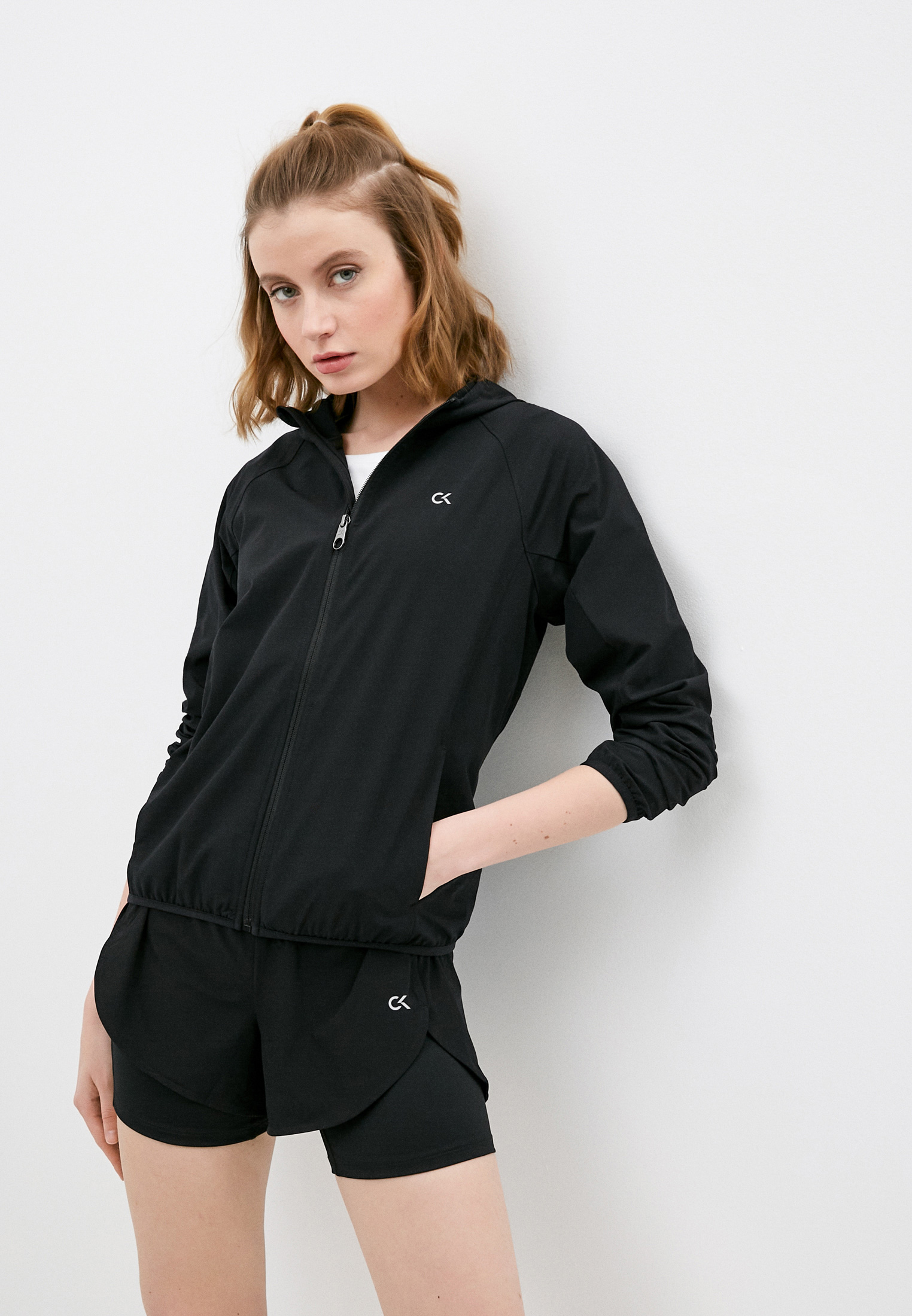 Ветровка Calvin Klein Performance, цвет: черный, RTLAAD424001 — купить ...