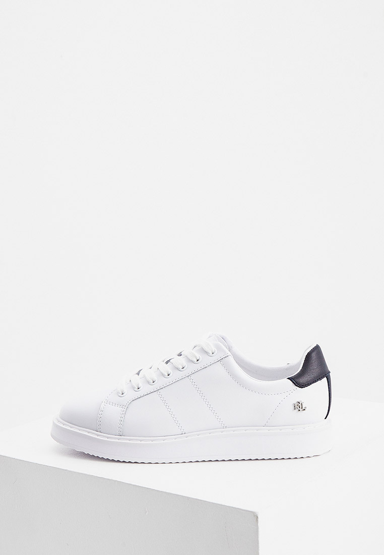 Кеды Lauren Ralph Lauren, цвет: белый, RTLAAD712801 — купить в интернет ...