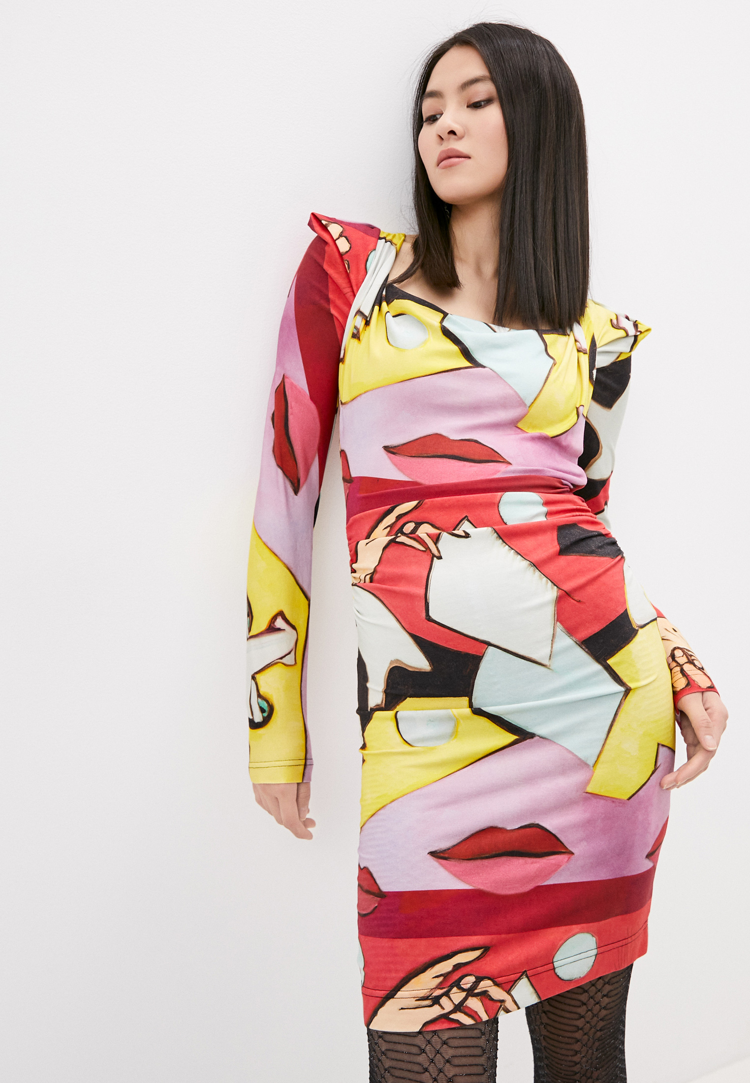 Платье Vivienne Westwood, цвет: мультиколор, RTLAAE584501 — купить в ...