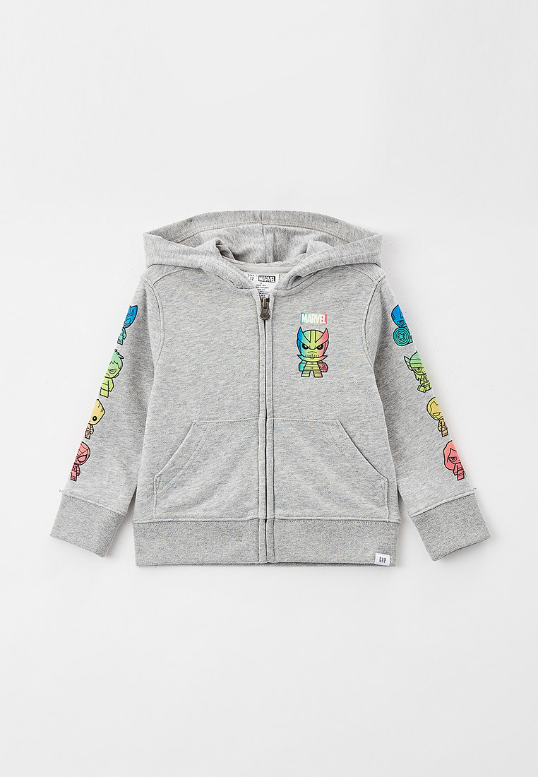 Толстовка Gap, цвет: серый, RTLAAE956701 — купить в интернет-магазине ...