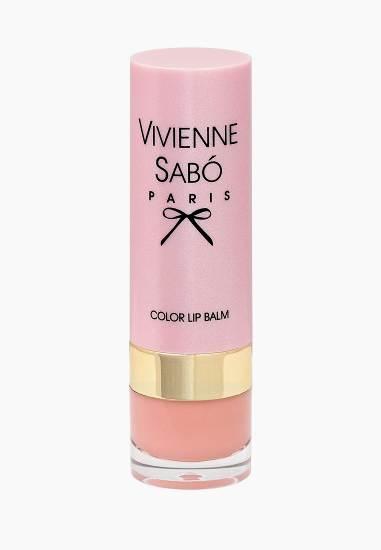 Бальзам для губ Vivienne Sabo Color lip balm 01, цвет: розовый ...