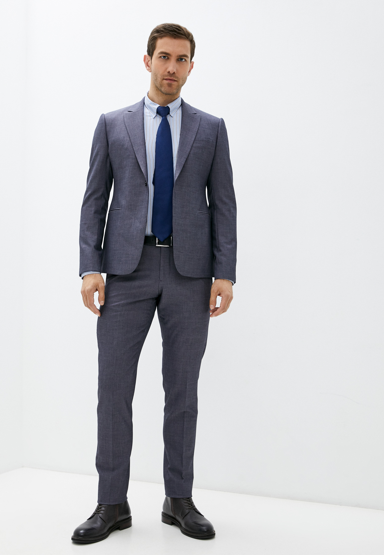 Костюм классический Emporio Armani, цвет: синий, RTLAAH748901 — купить ...