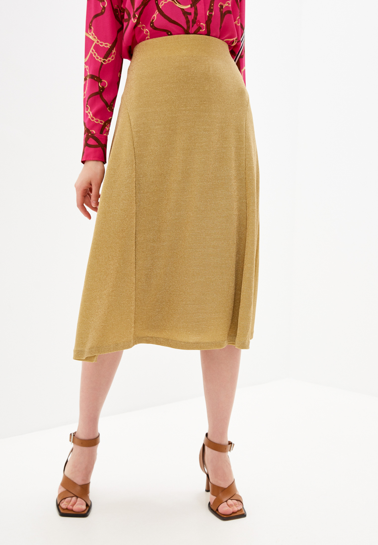 Юбка Lauren Ralph Lauren, цвет: золотой, RTLAAI309501 — купить в ...