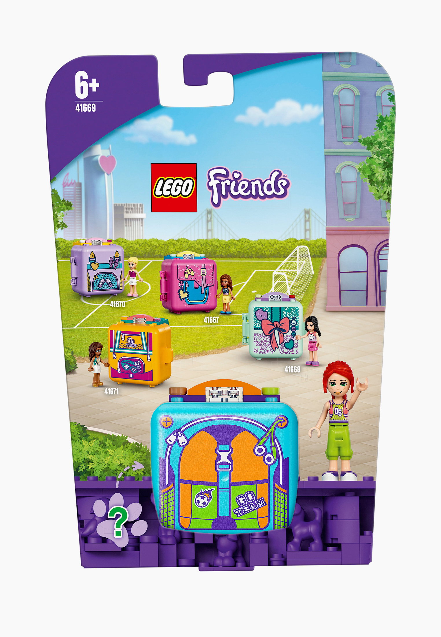 Конструктор LEGO Футбольный кьюб Мии, цвет: мультиколор, RTLAAJ032101 ...