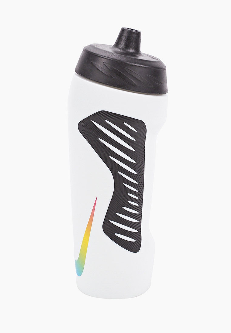 Бутылка спортивная Nike NIKE HYPERFUEL WATER BOTTLE 18OZ, цвет: белый ...