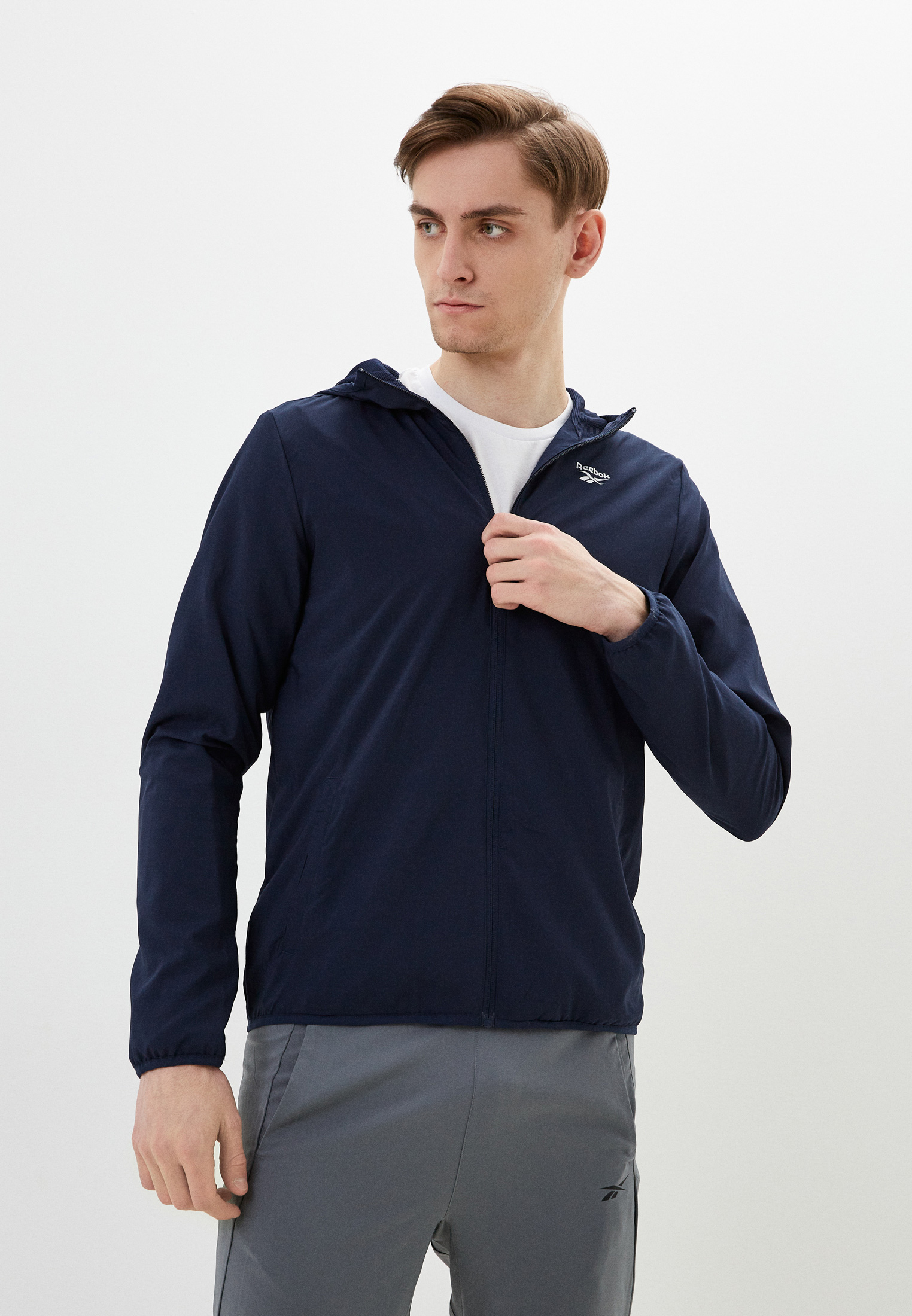Ветровка Reebok TE WOVEN JACKET, цвет: синий, RTLAAL359302 — купить в ...