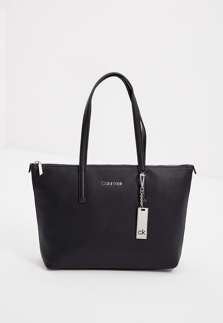 Сумка и брелок Calvin Klein, цвет: черный, RTLAAL674601 — купить в интернет-магазине Lamoda