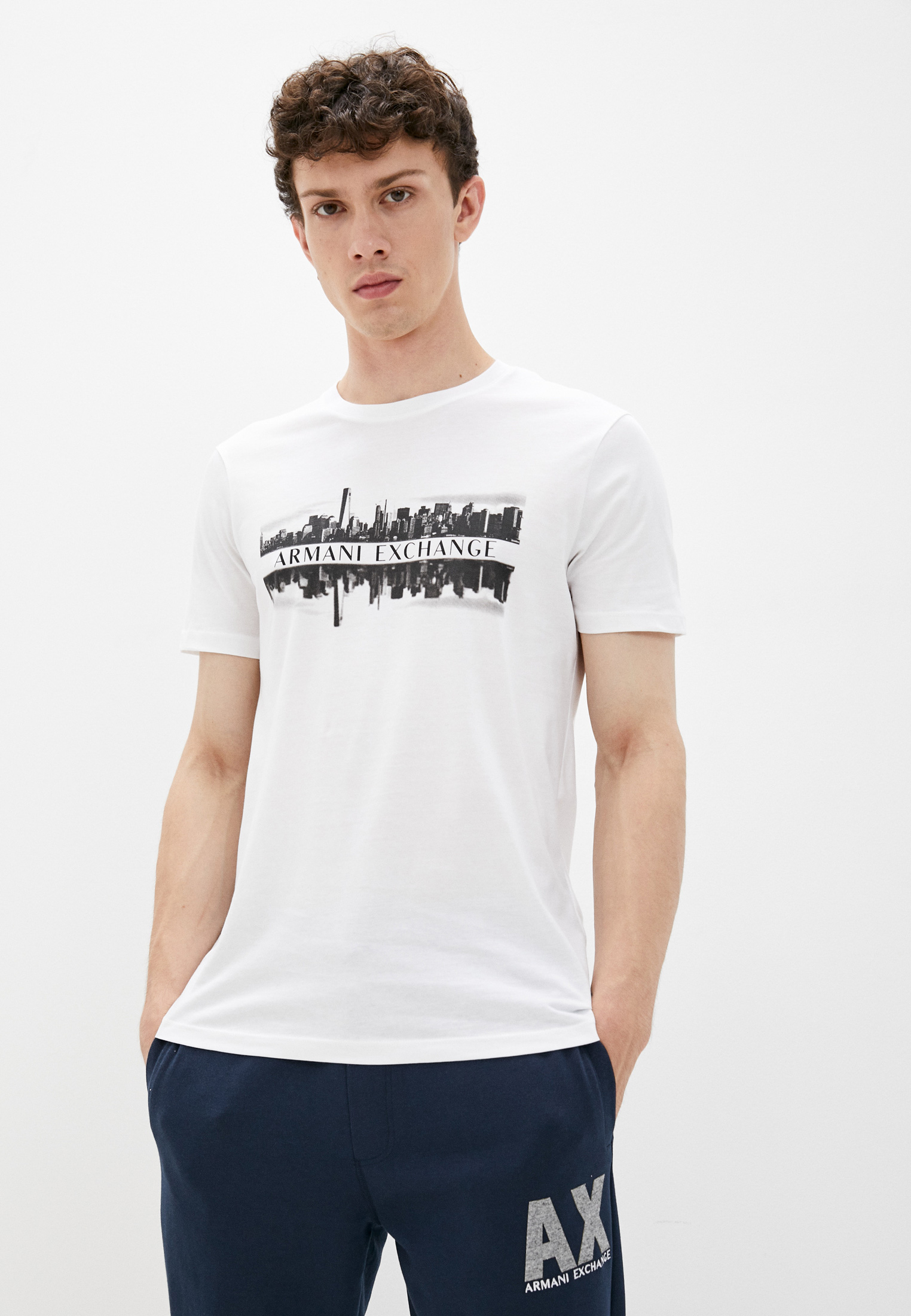 Armani Exchange Футболка Мужская Купить