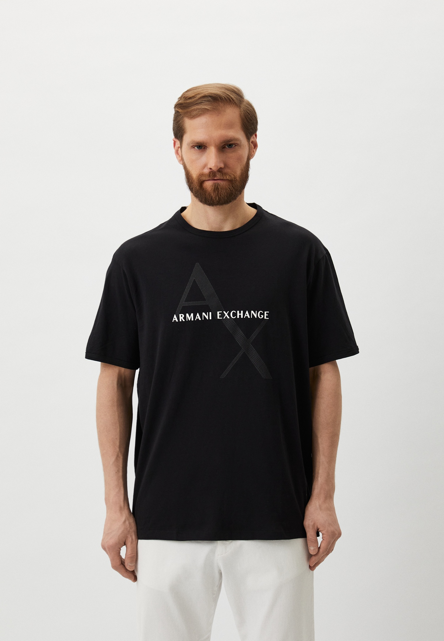 Футболка Armani Exchange, цвет: черный, RTLAAL737703 — купить в ...