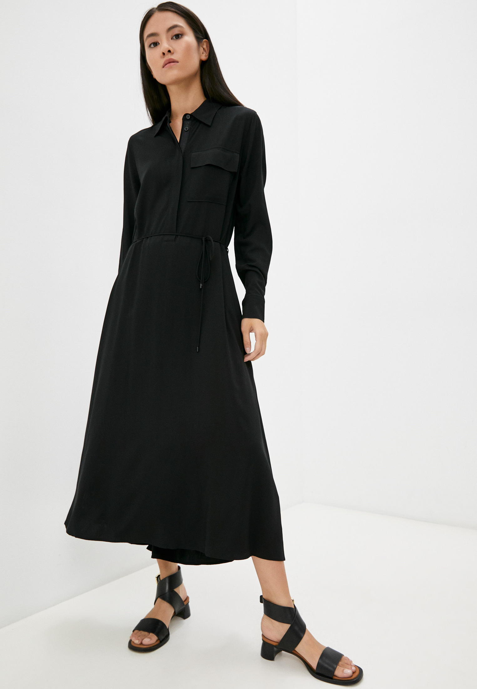 Платье Calvin Klein, цвет: черный, RTLAAM029901 — купить в интернет ...