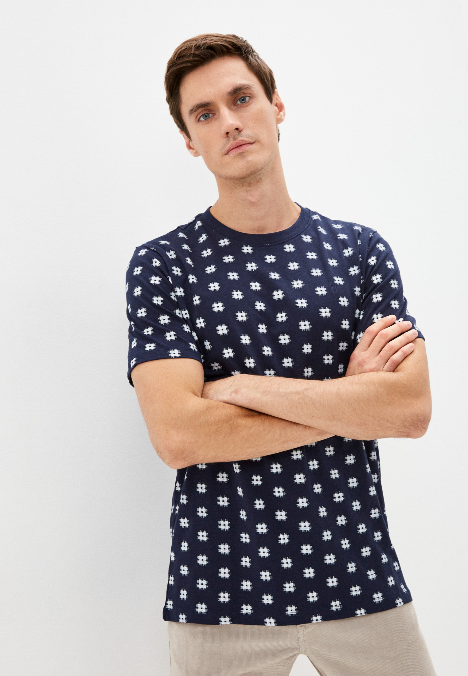 Футболка Casual Friday by Blend, цвет: синий, RTLAAM304701 — купить в ...