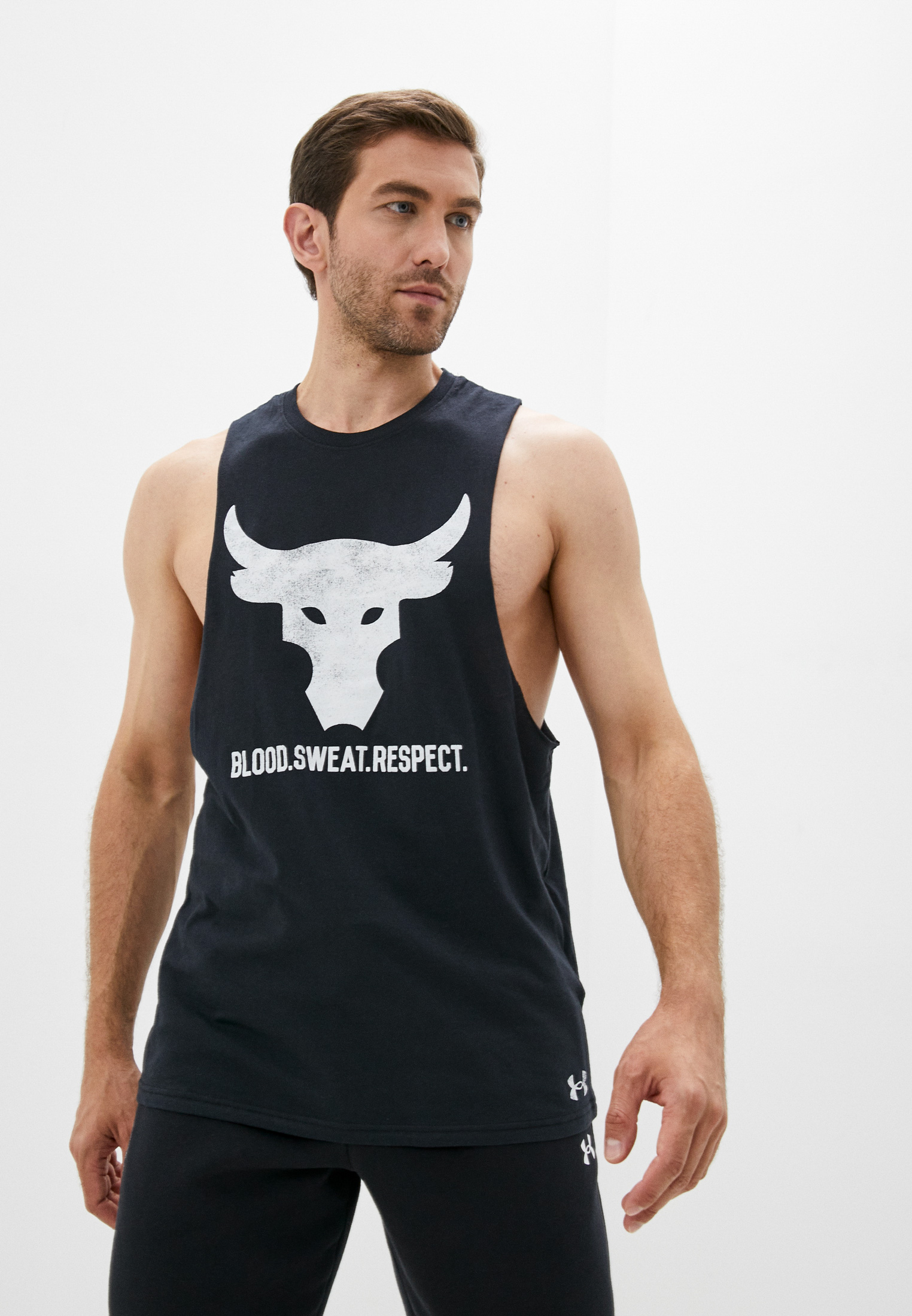Under mike. Компрессионная майка under armour с быком. майка under armour с головой орла.