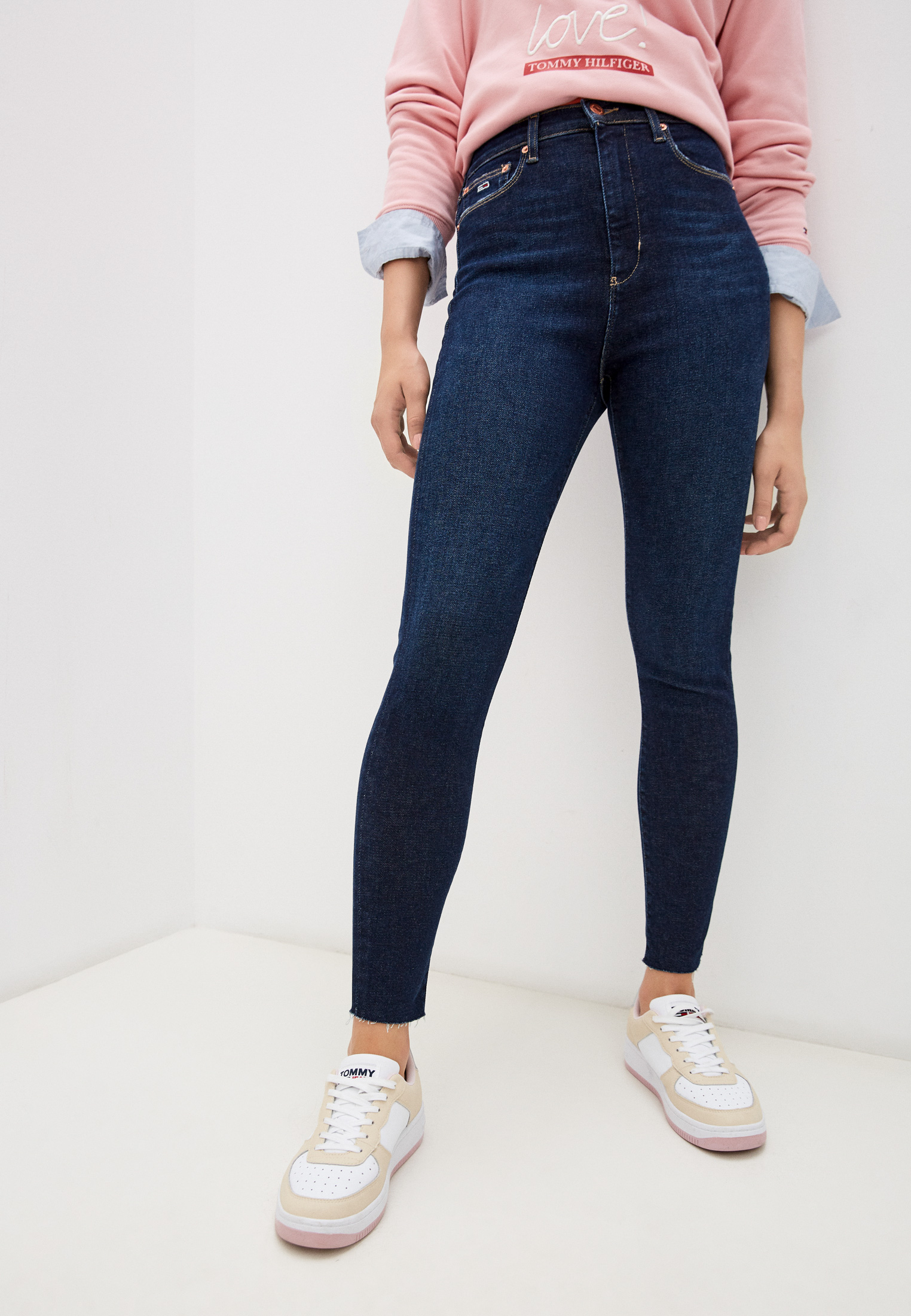 Джинсы Tommy Jeans MELANY SUPER SKINNY ANKLE, цвет: синий, RTLAAM658701 ...