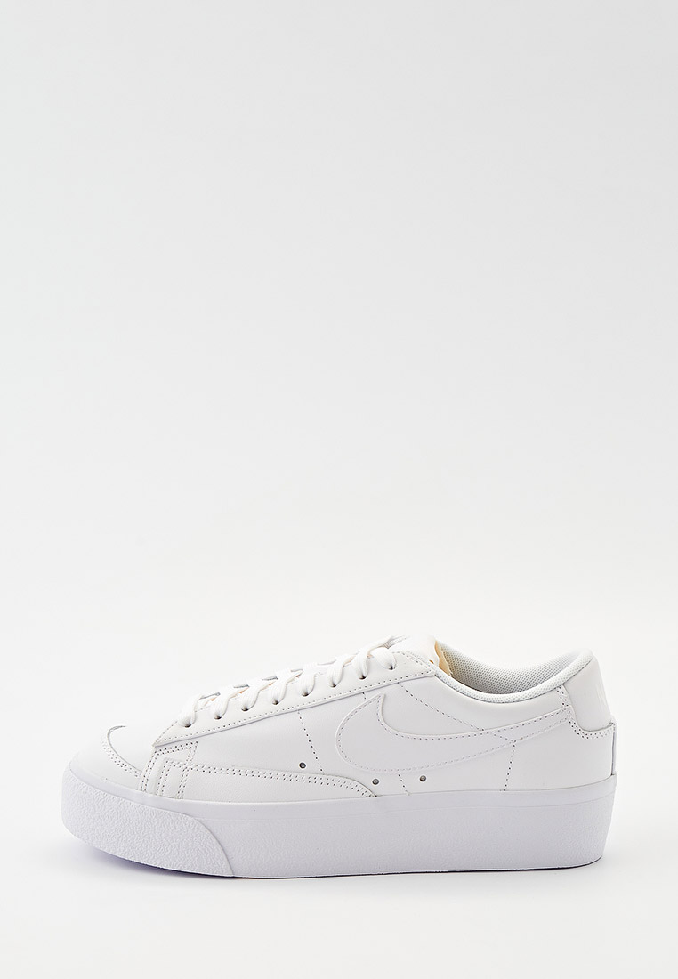 Кеды Nike W BLAZER LOW PLATFORM, цвет: белый, RTLAAM994601 — купить в  интернет-магазине Lamoda
