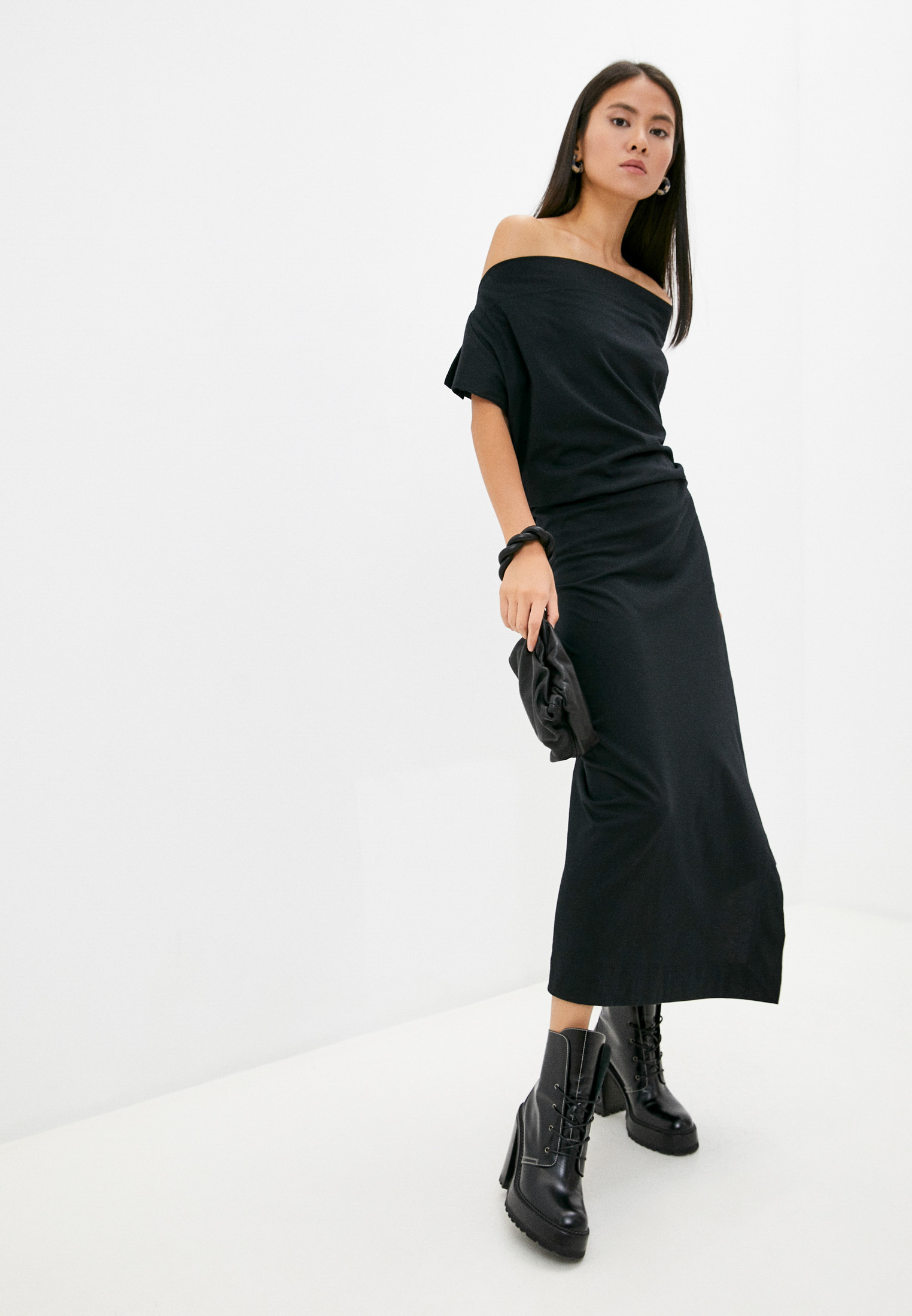 Платье Vivienne Westwood, цвет: черный, RTLAAN502601 — купить в ...
