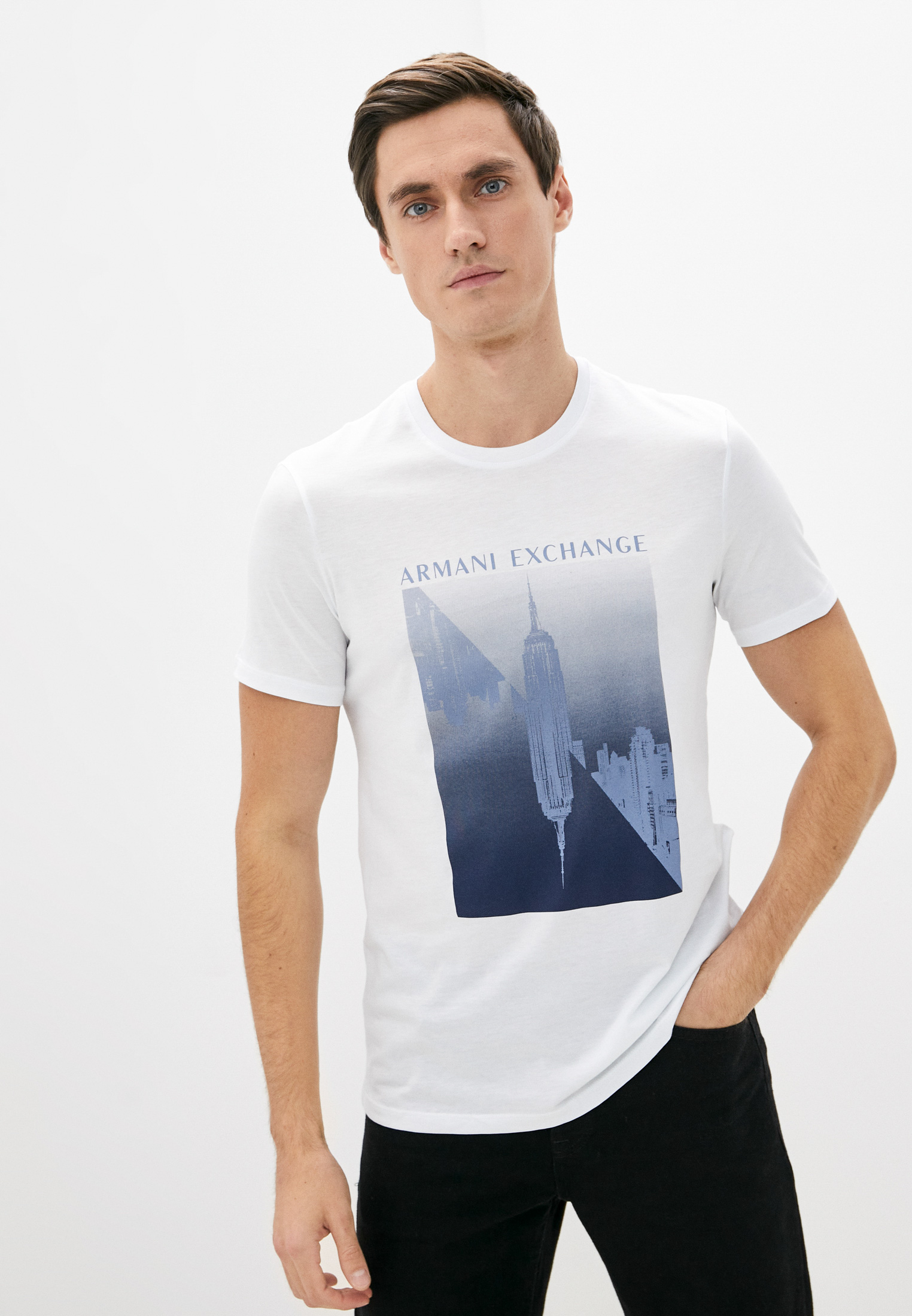 Armani Exchange Футболка Мужская Купить