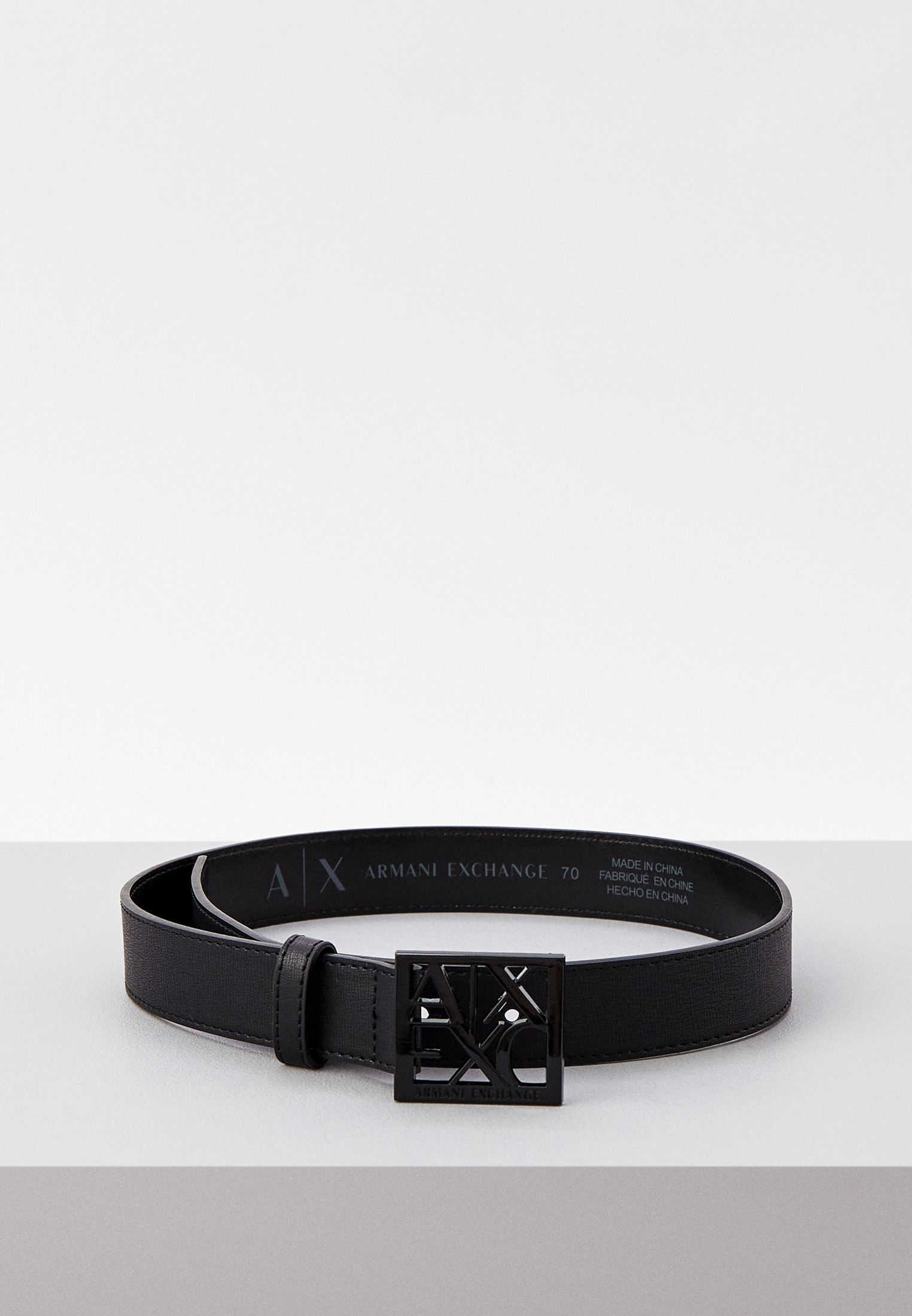 Ремень Armani Exchange, цвет: черный, RTLAAO690803 — купить в интернет ...
