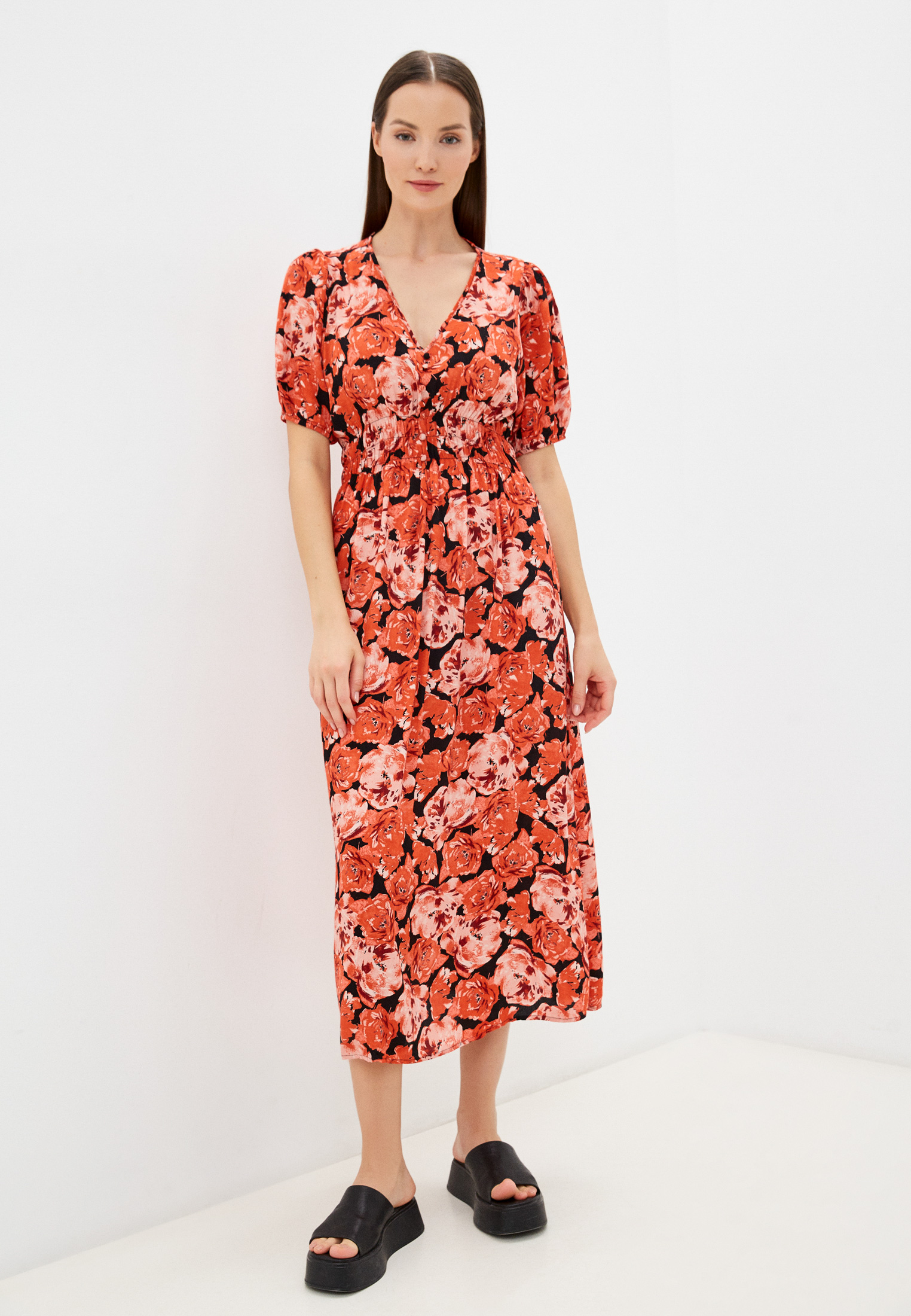 Платье Vero Moda, цвет: красный, RTLAAP212501 — купить в интернет ...