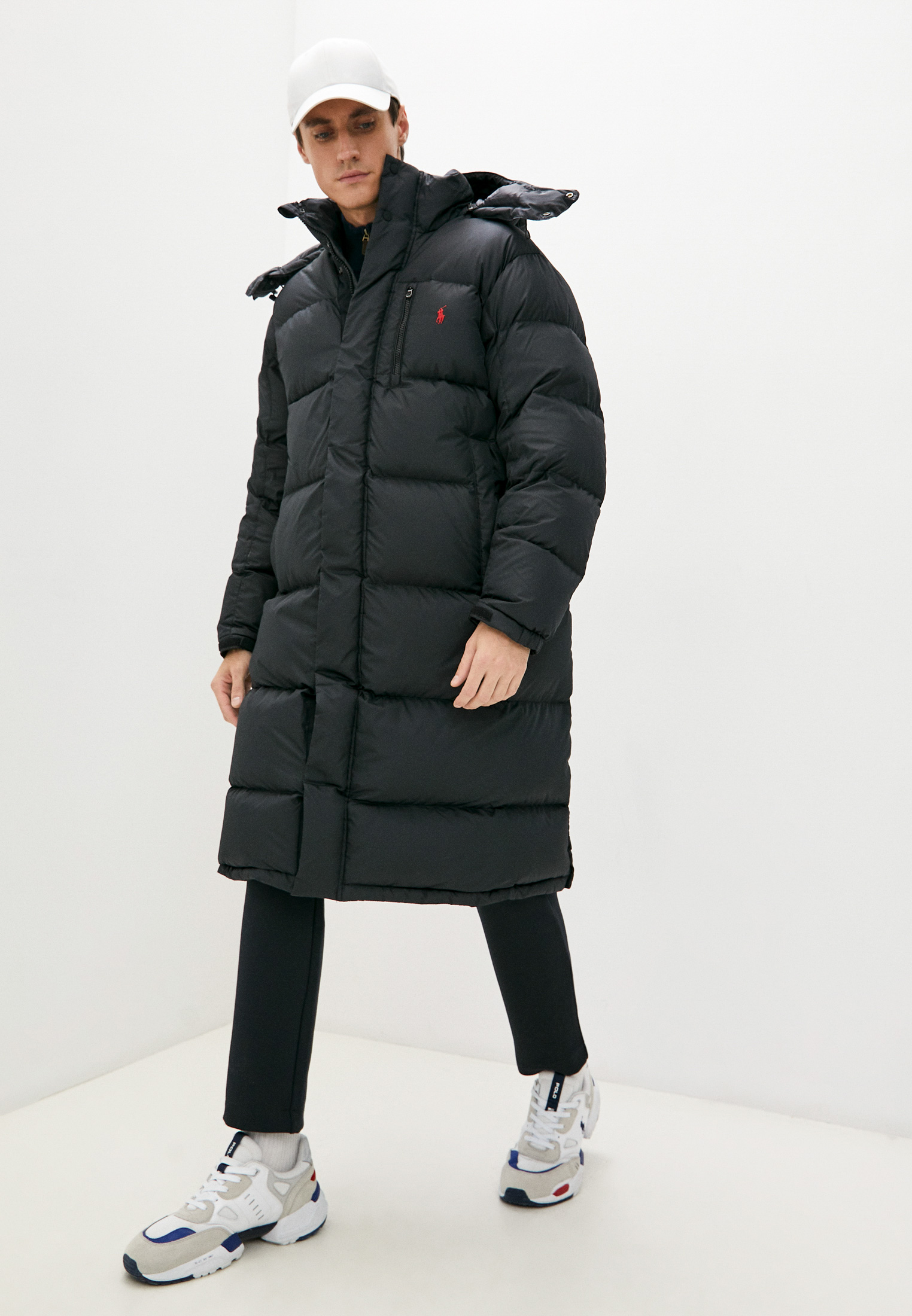 Пуховик Polo Ralph Lauren, цвет: черный, RTLAAP607601 — купить в ...