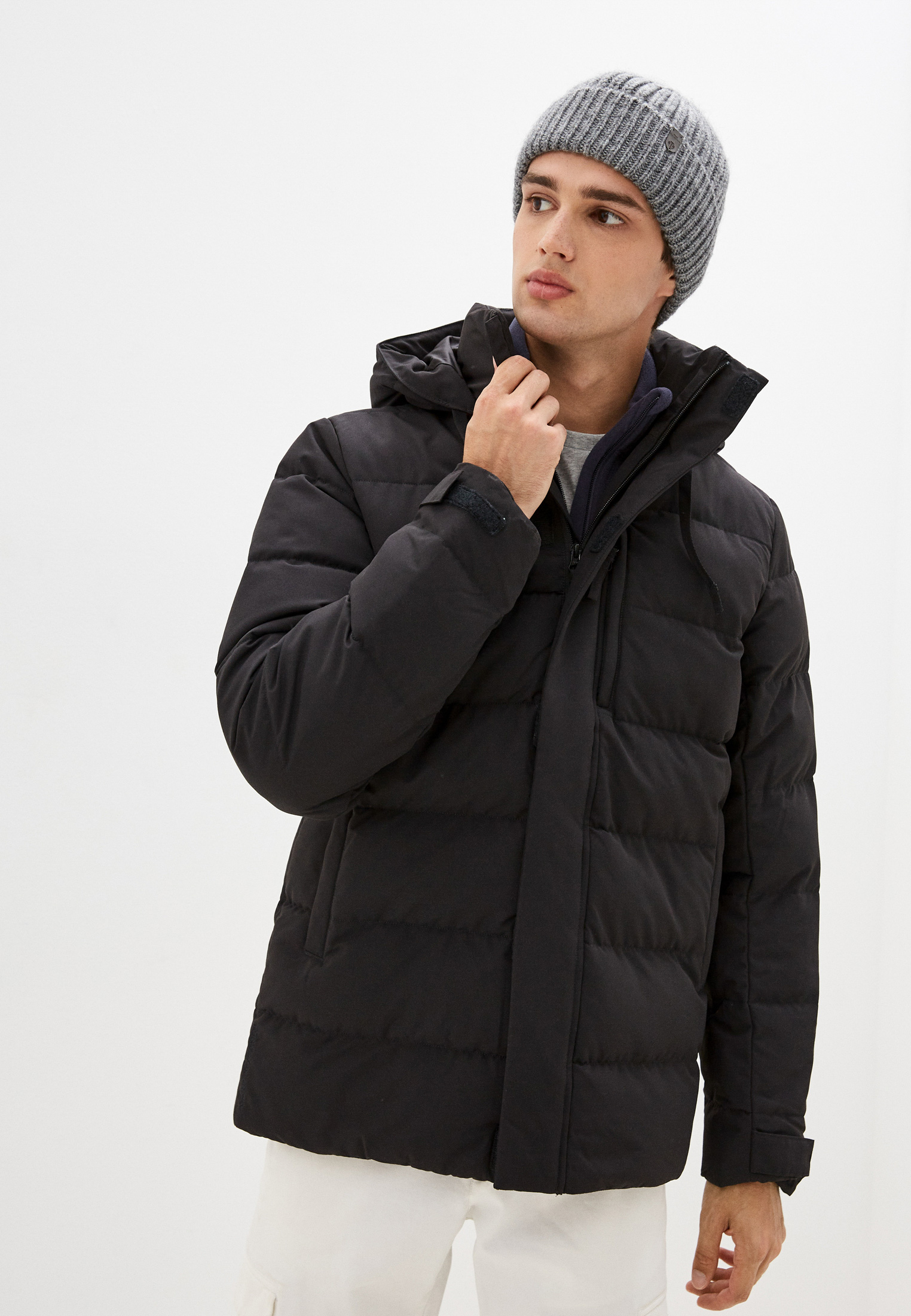 Пуховик Helly Hansen MONO MATERIAL PUFFY JACKET, цвет черный, RTLAAP887401 — купить в интернет Пуховик Helly Hansen MONO MATERIAL PUFFY JACKET, цвет черный, RTLAAP887401 — купить в интернет