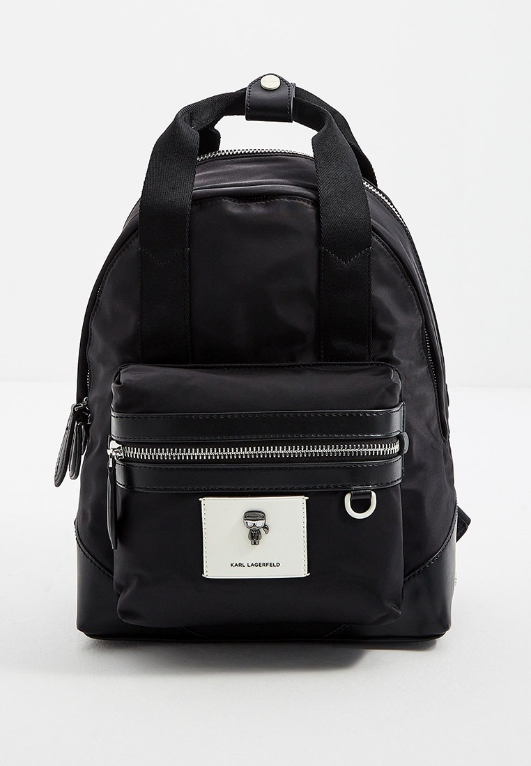 Рюкзак Karl Lagerfeld IKONIK, цвет: черный, RTLAAQ944001 — купить в интернет-магазине Lamoda