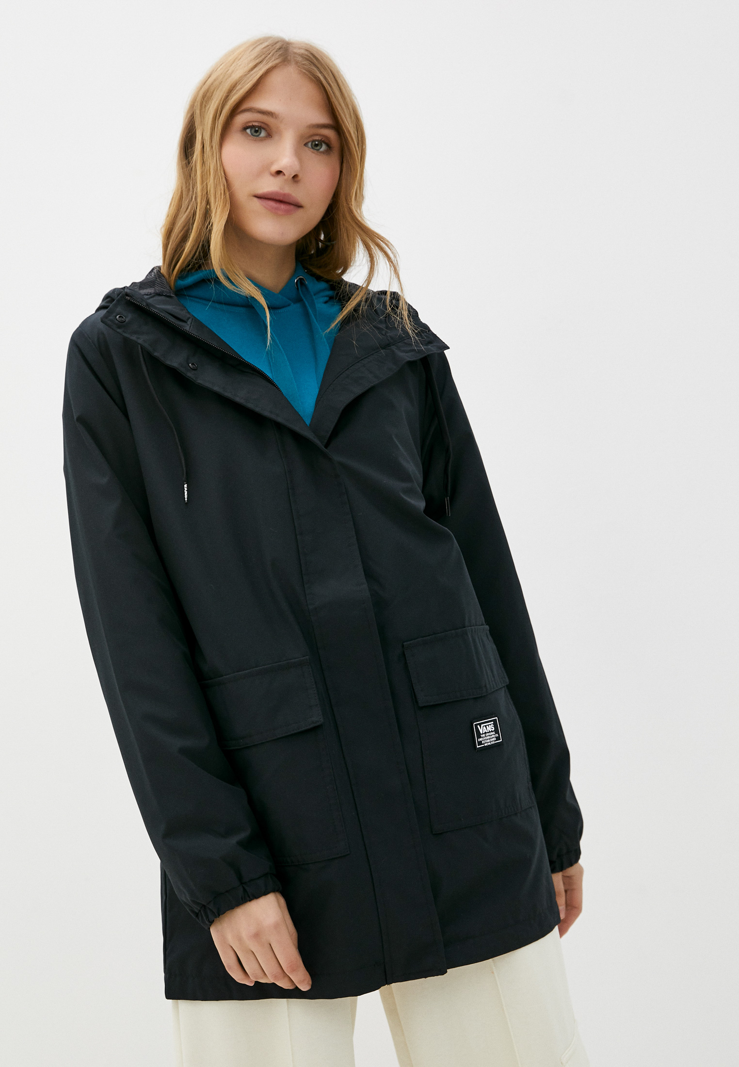 Ветровка Vans TAYLOR PARKA, цвет: черный, RTLAAQ998801 — купить в ...