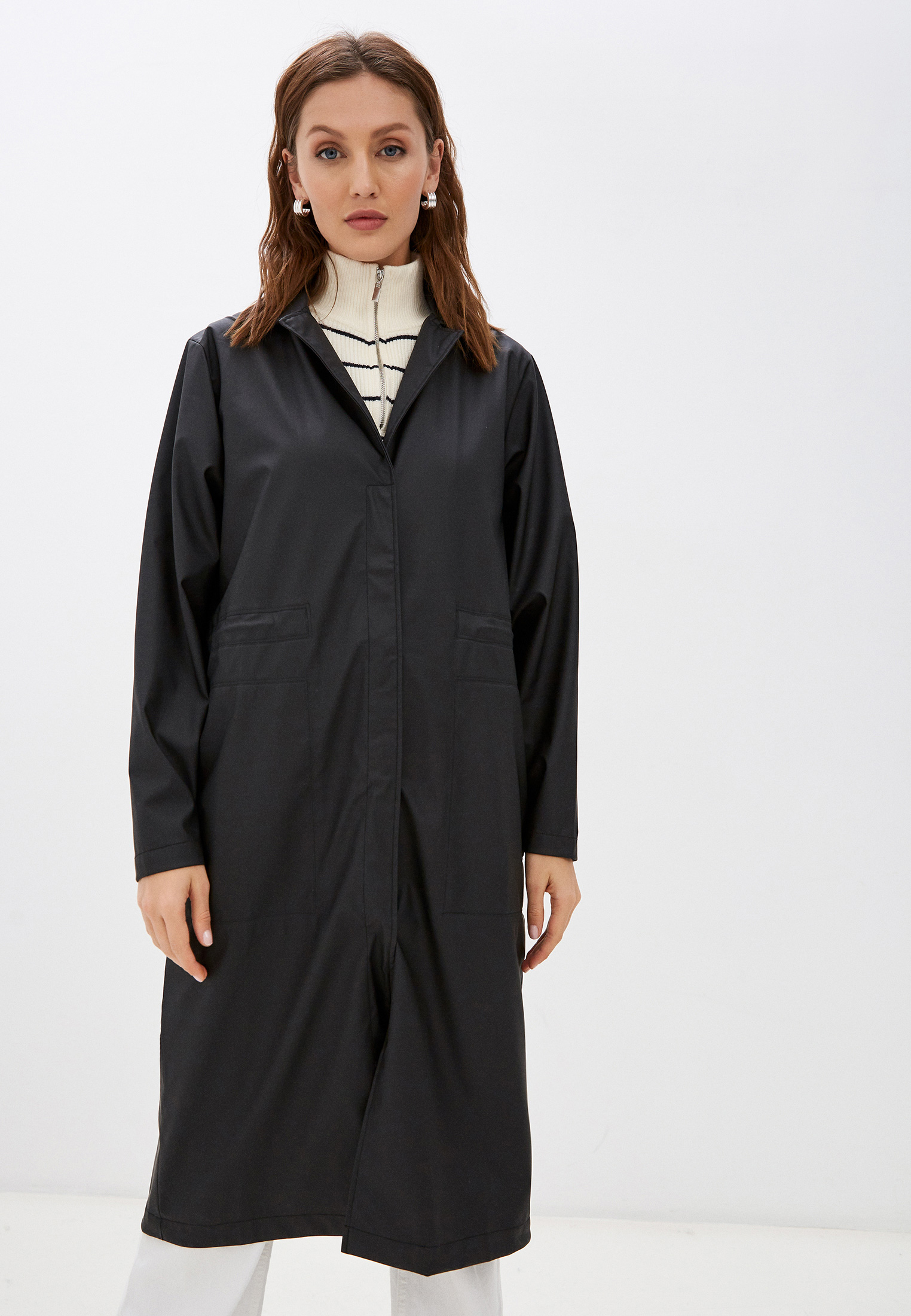 Плащ Rains, цвет: черный, RTLAAR044902 — купить в интернет-магазине Lamoda