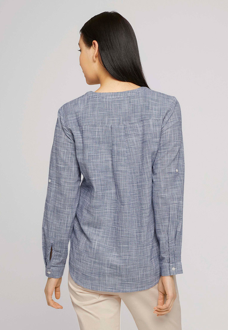 Блуза женская Tom Tailor 1030121-10119, синяя цена