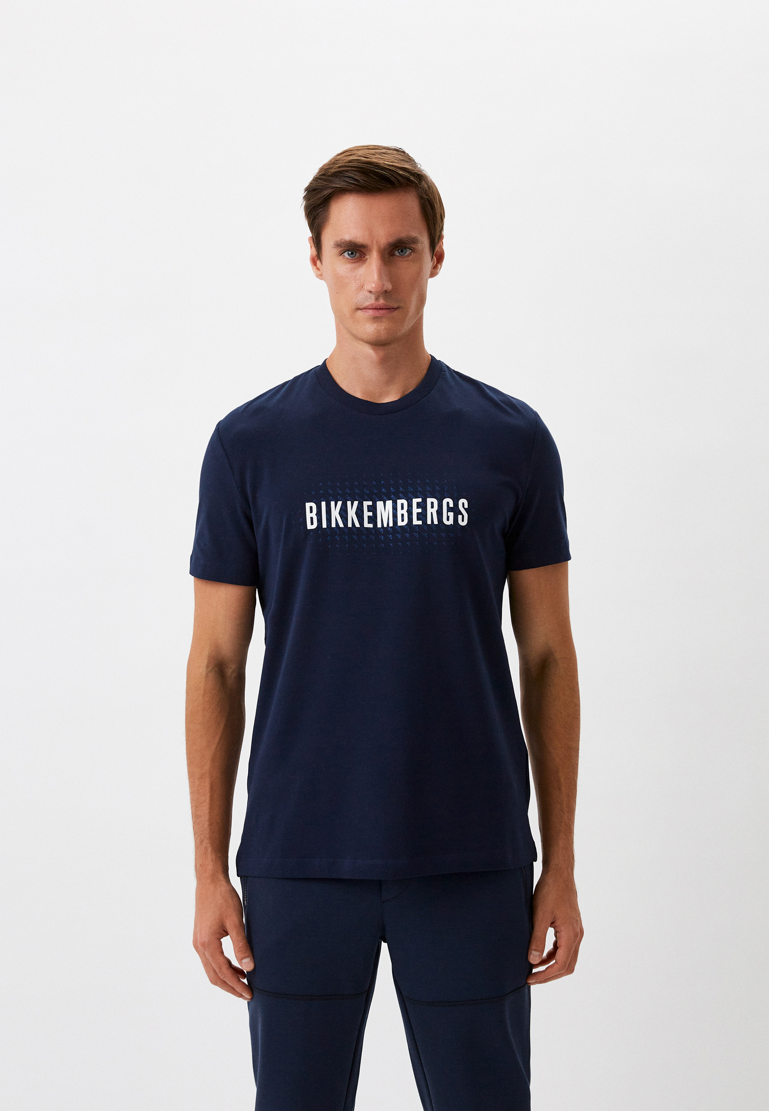 Футболка Bikkembergs, цвет: синий, RTLAAR721802 — купить в интернет ...