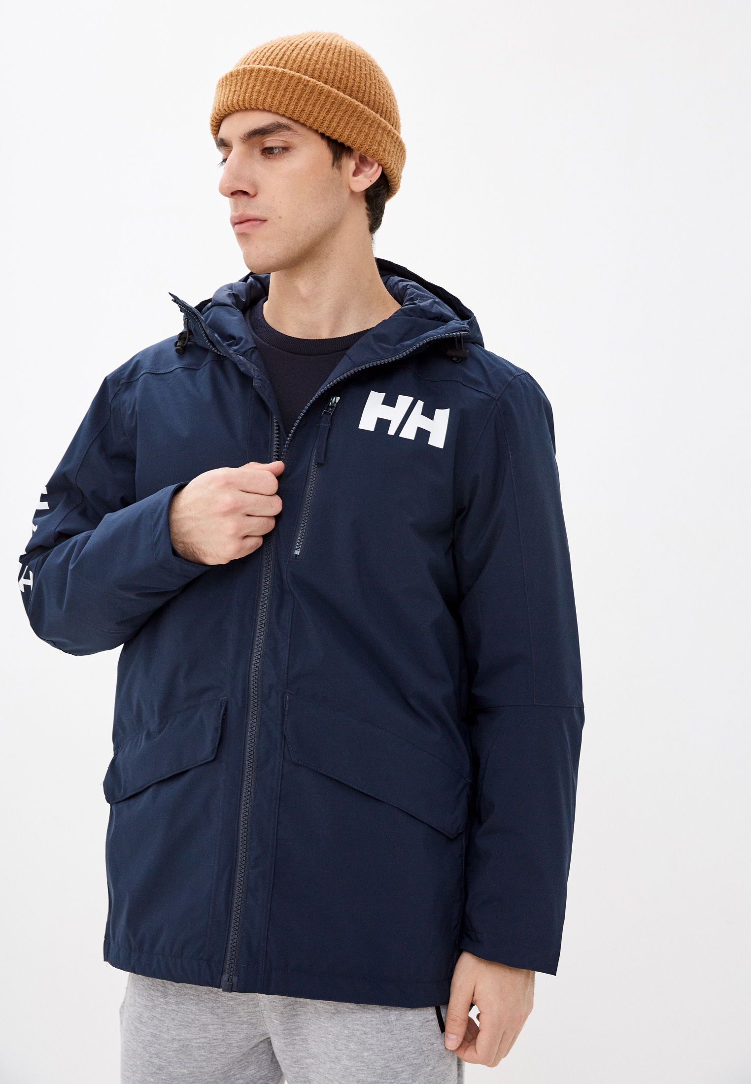 Куртка утепленная Helly Hansen ACTIVE FALL 2 PARKA, цвет синий