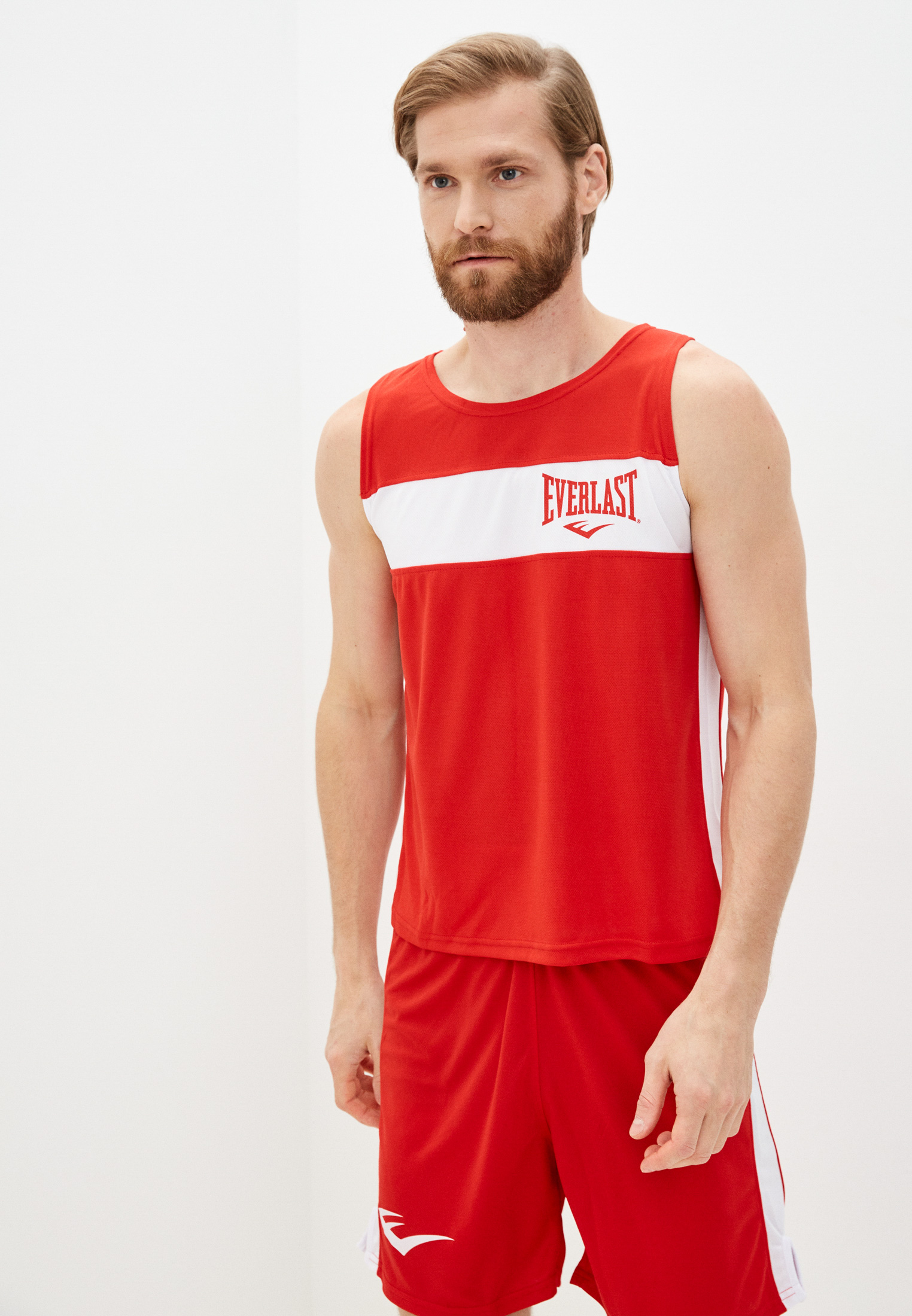 Майка спортивная Everlast, цвет: красный, RTLAAS379101 — купить в ...