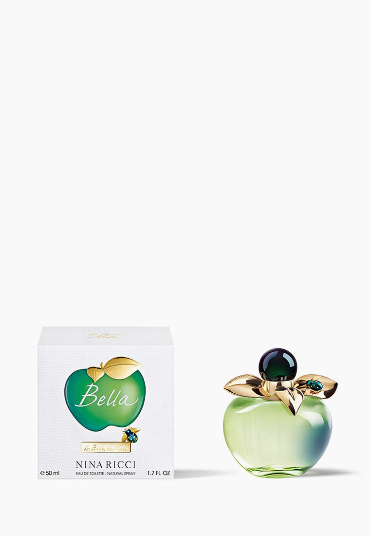 Туалетная вода Nina Ricci Bella, 50 мл, цвет: прозрачный, RTLAAS569201 ...