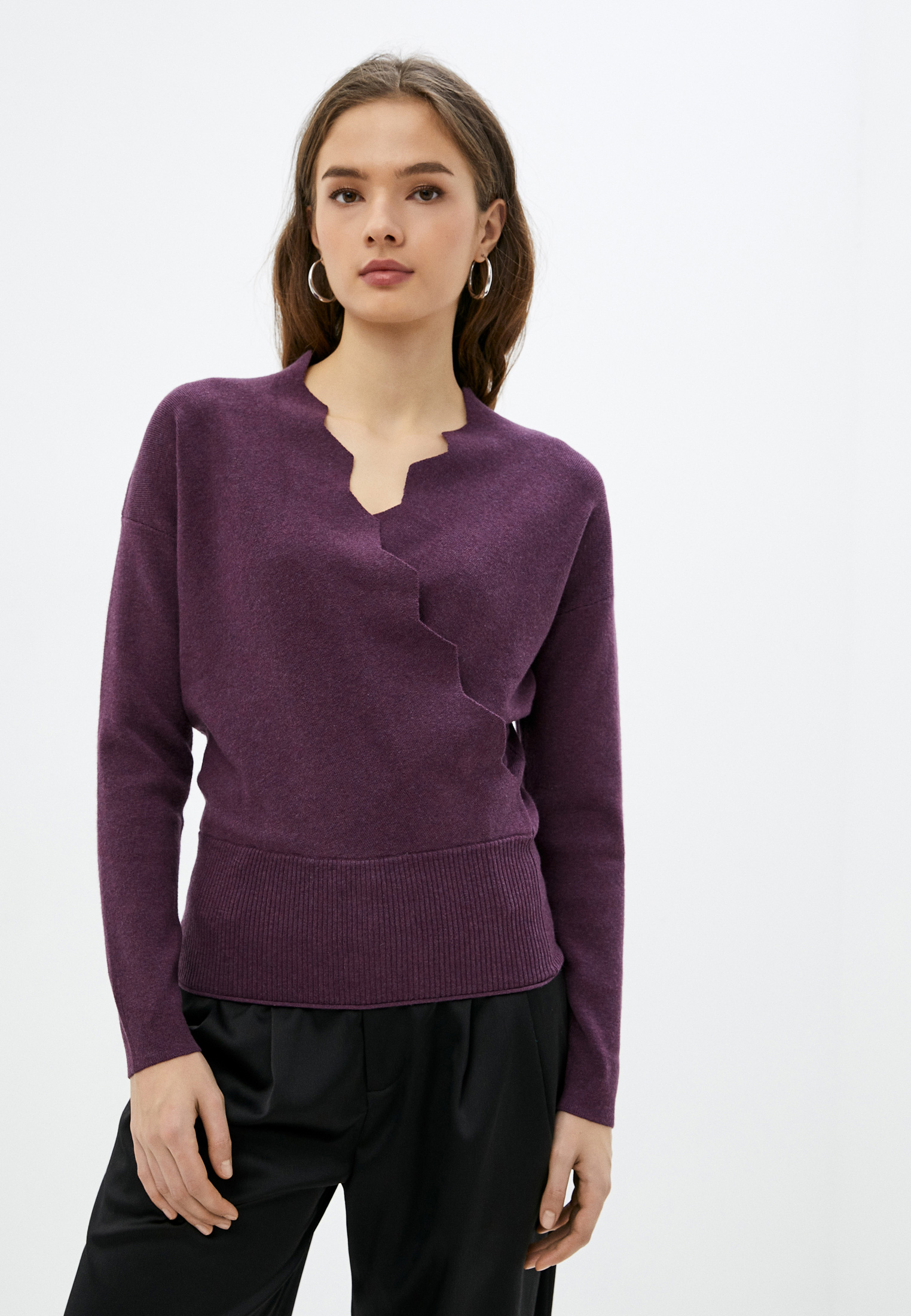 Фиолетовый Свитер Женский Купить