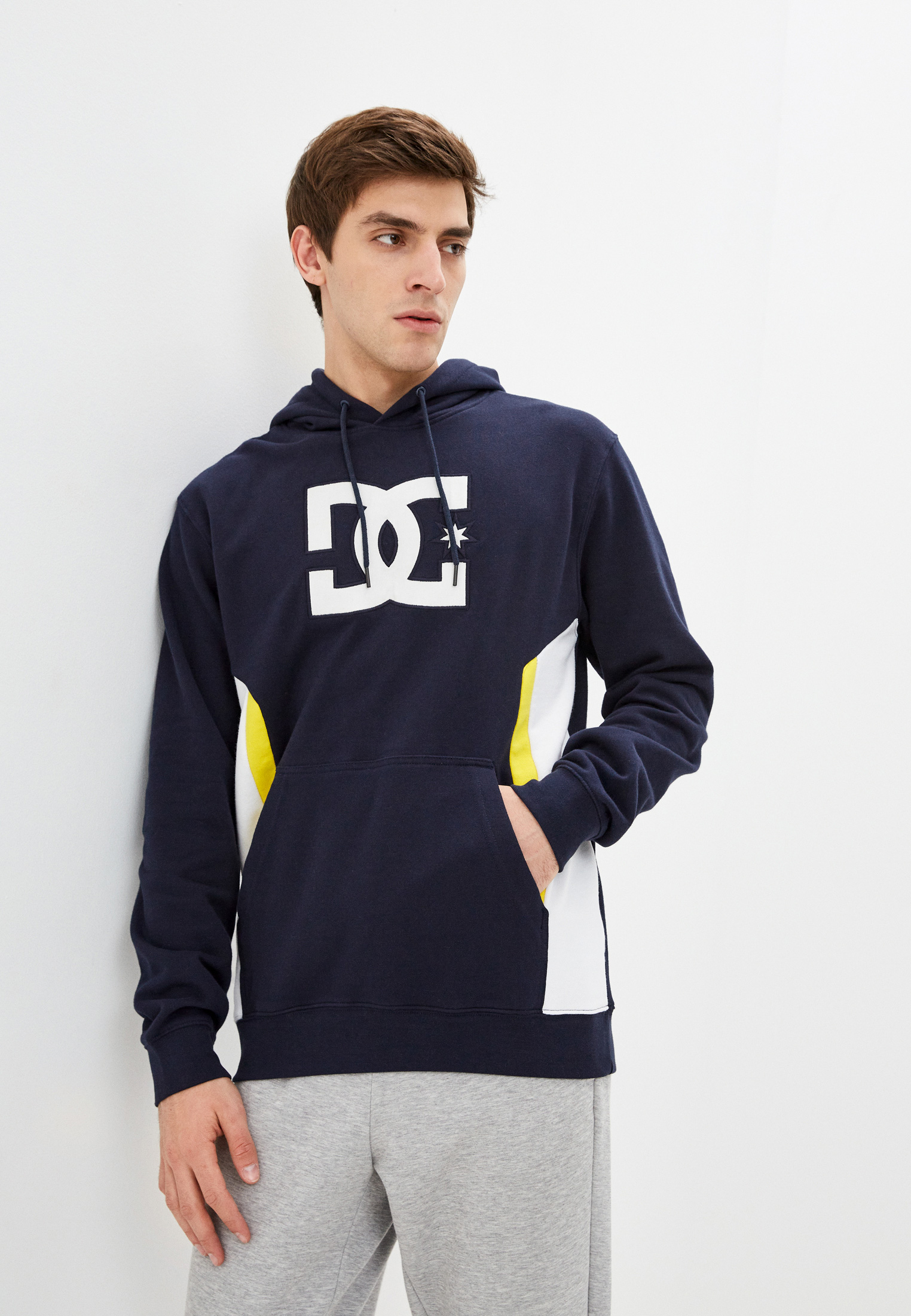 Худи DC Shoes SAULAND PH 213 M OTLR BYJ0, цвет: синий, RTLAAS884501 ...