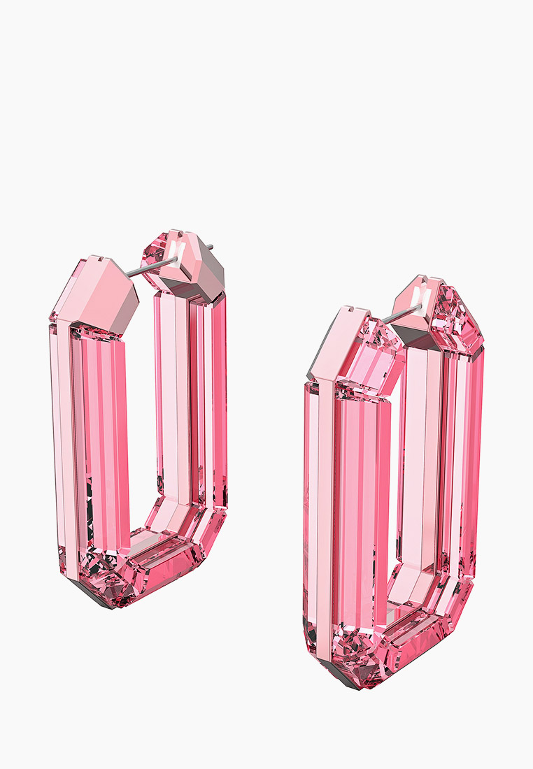 Серьги Swarovski® Lucent, цвет: розовый, RTLAAS949001 — купить в  интернет-магазине Lamoda