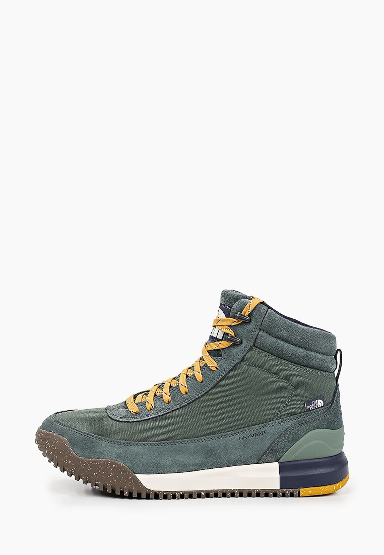 Ботинки The North Face M B2B III TEXTILE WP, цвет: зеленый, RTLAAT258801 —купить в интернет-магазине Lamoda