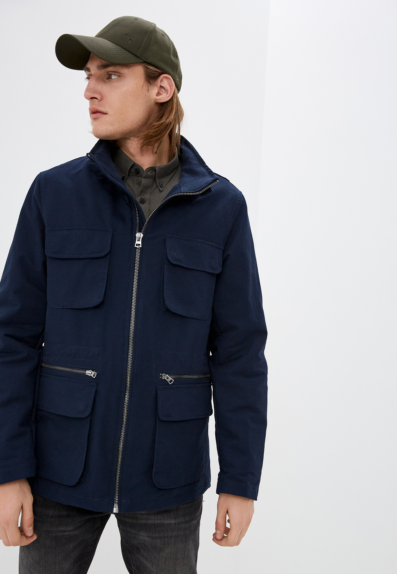 Куртка утепленная United Colors of Benetton, цвет: синий, RTLAAT347901 ...