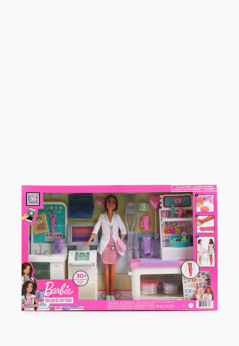 Набор игровой Barbie "Клиника", цвет: мультиколор, RTLAAT374801 — купить в  интернет-магазине Lamoda