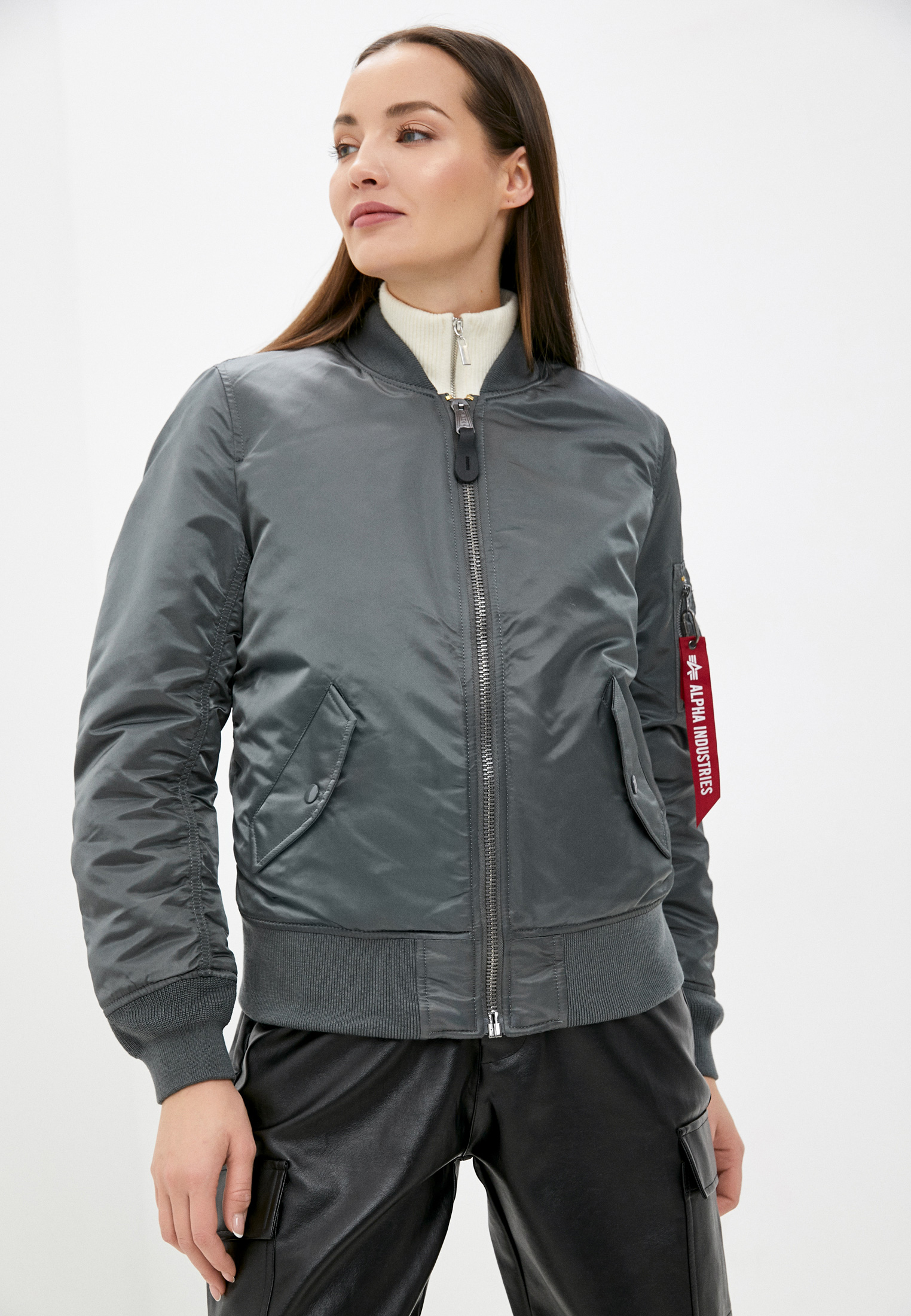 Alpha Industries Бомбер Женский Купить
