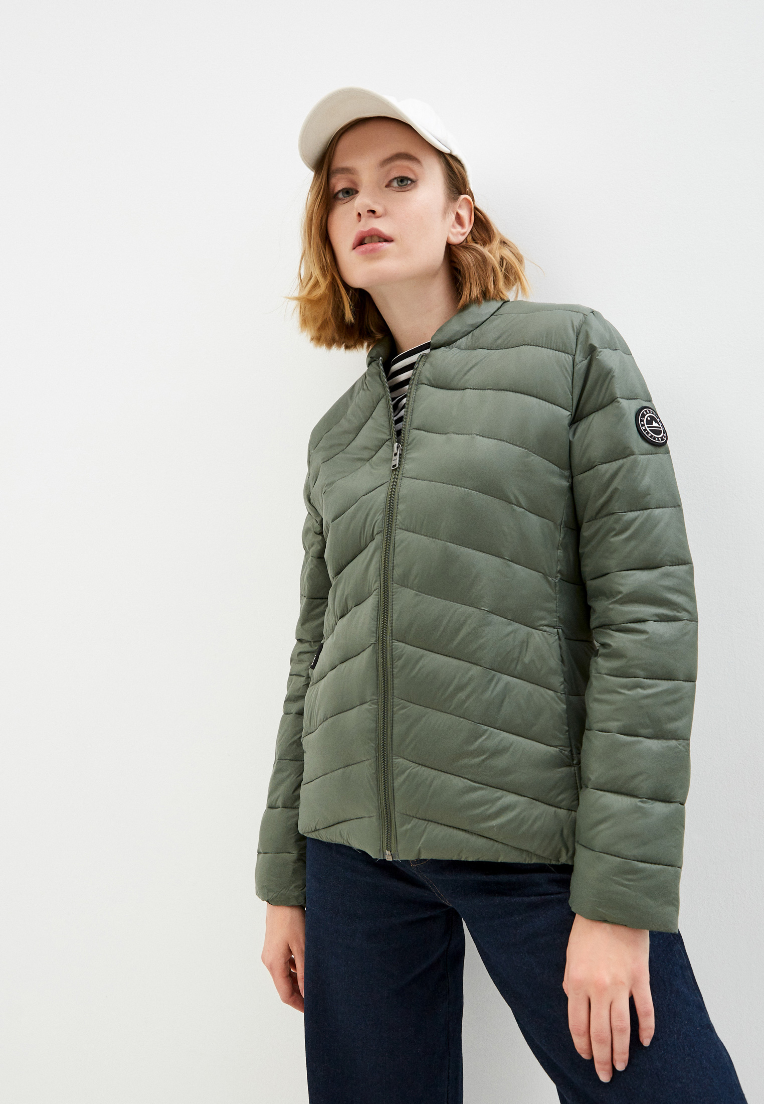 Куртка утепленная Roxy COAST ROAD J JCKT CQY0, цвет: зеленый ...