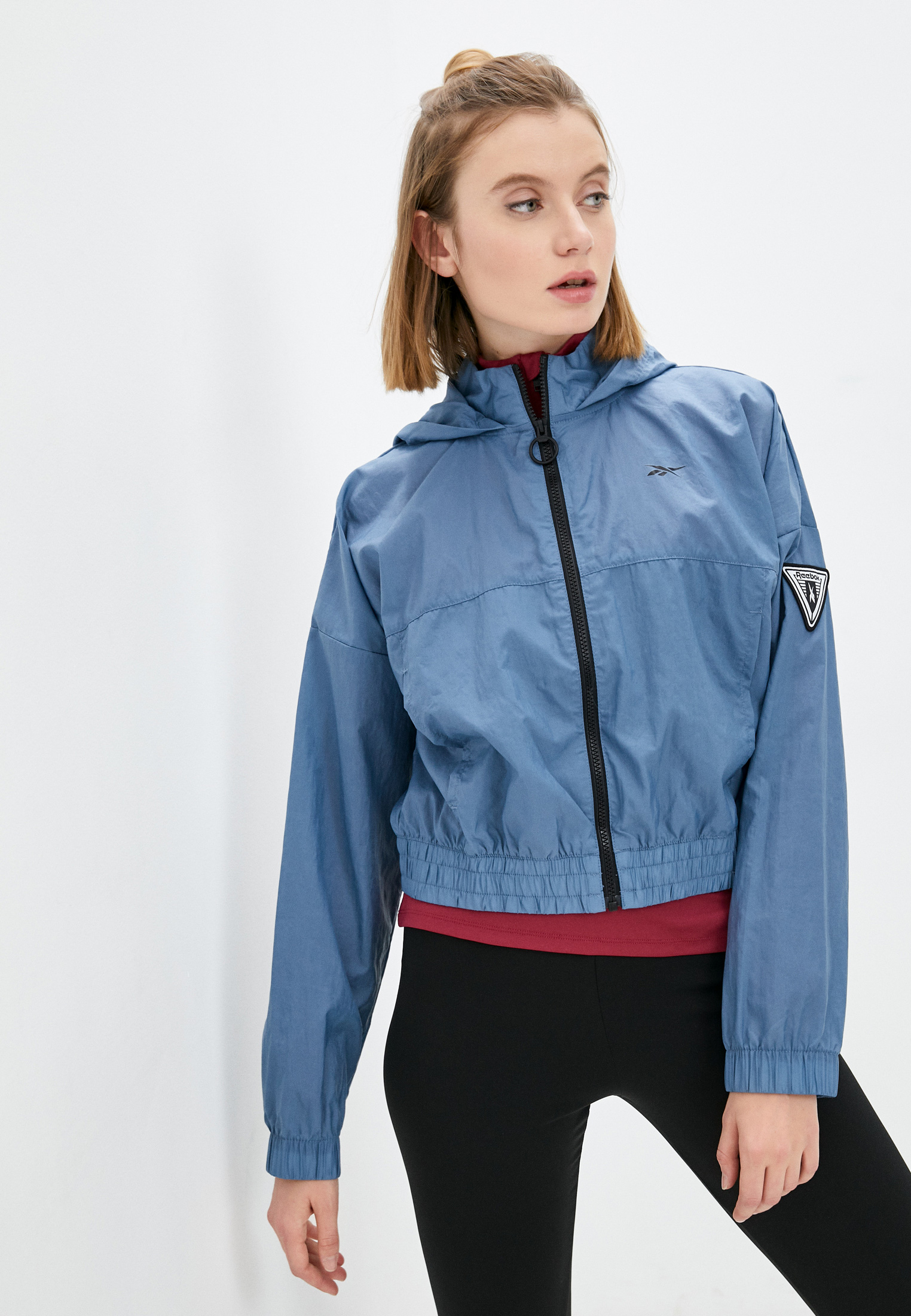 Ветровка Reebok MYT WOVEN JACKET, цвет: голубой, RTLAAT999701 — купить ...