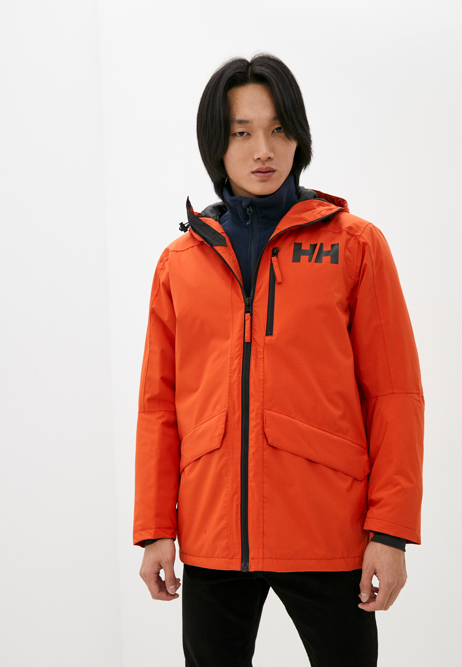 Куртка утепленная Helly Hansen ACTIVE FALL 2 PARKA, цвет: оранжевый,  RTLAAU230001 — купить в интернет-магазине Lamoda