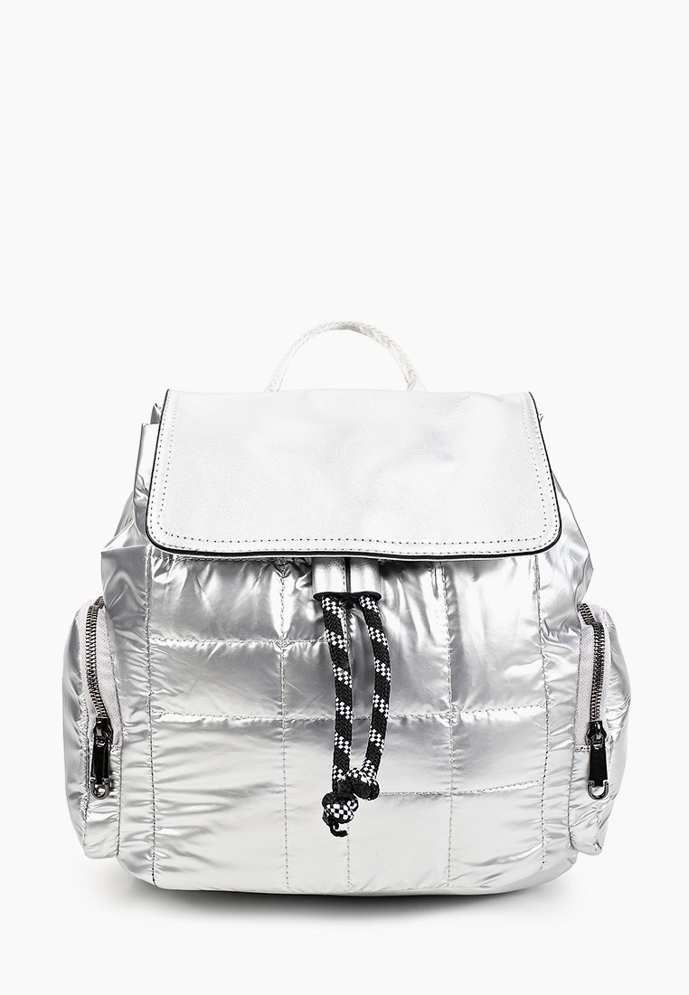 Рюкзак Moda Sincera, цвет: серебряный, RTLAAU363701 — купить в интернет-магазине Lamoda