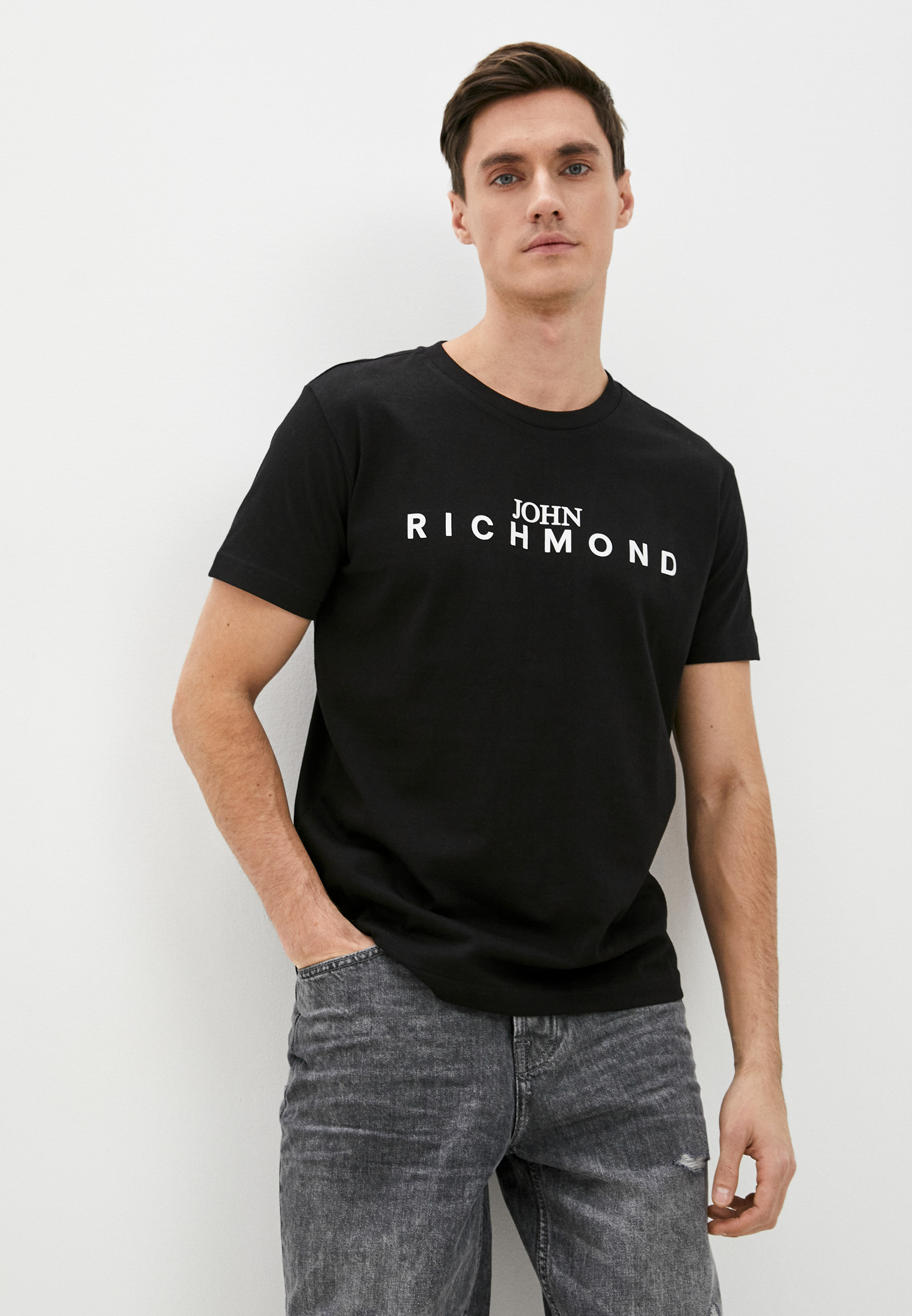John richmond мужская. Джон Ричмонд футболка мужская. Бренд John Richmond футболки. John Richmond rma19029pa. Футболка Ричмонд 50%.
