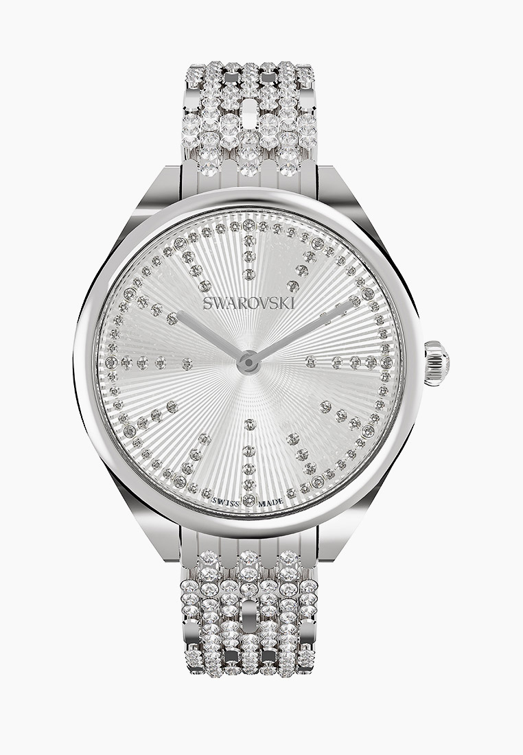 Часы Swarovski® Swarovski Attract, цвет: серебряный, RTLAAU823001 — купить в интернет-магазине Lamoda