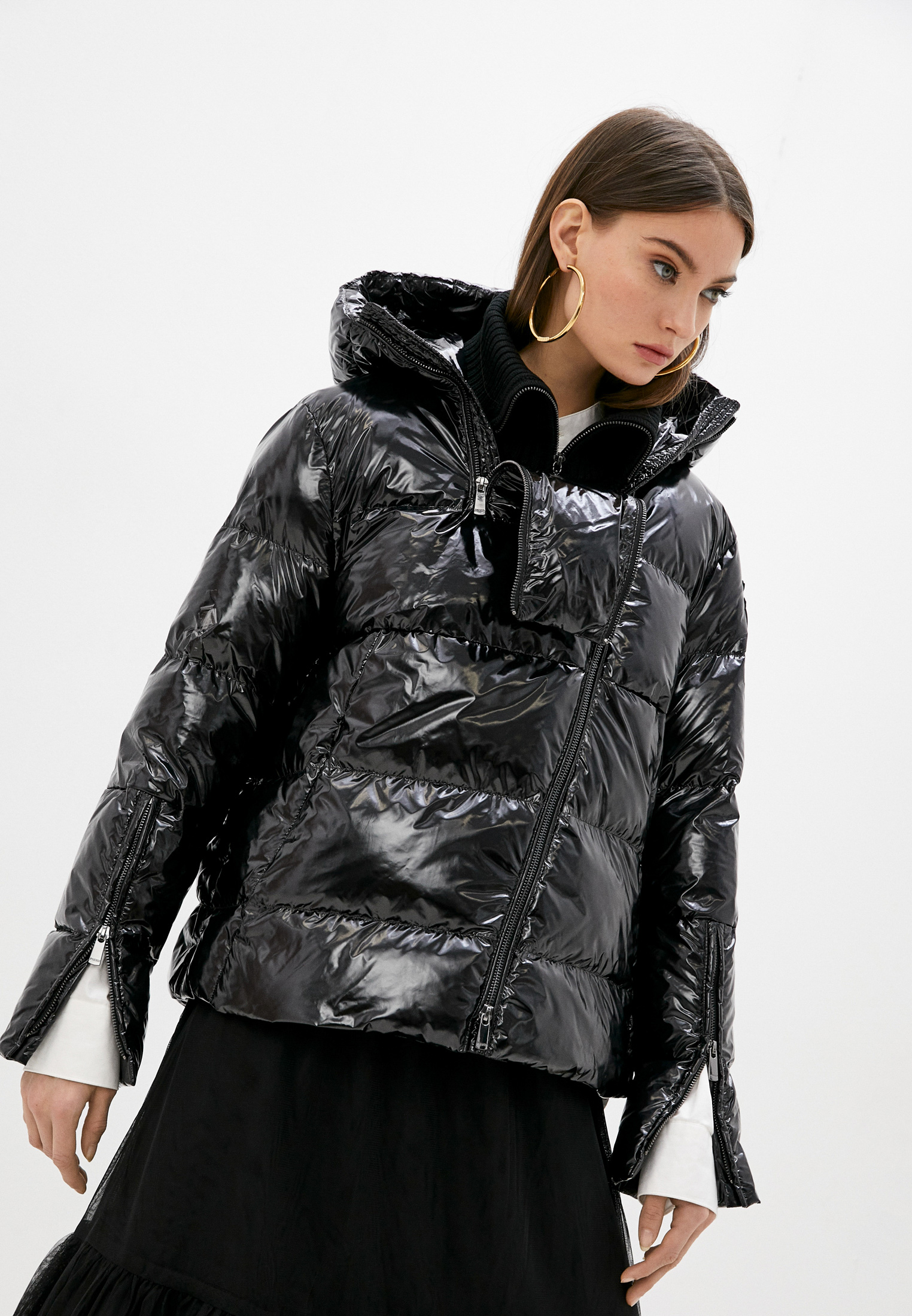 Куртка утепленная Pinko, цвет: черный, RTLAAU918702 — купить в интернет ...