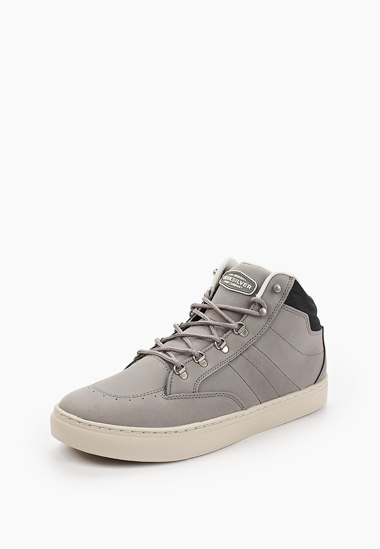 Кеды Quiksilver JAX III M SHOE XSKS, цвет: серый, RTLAAV945501