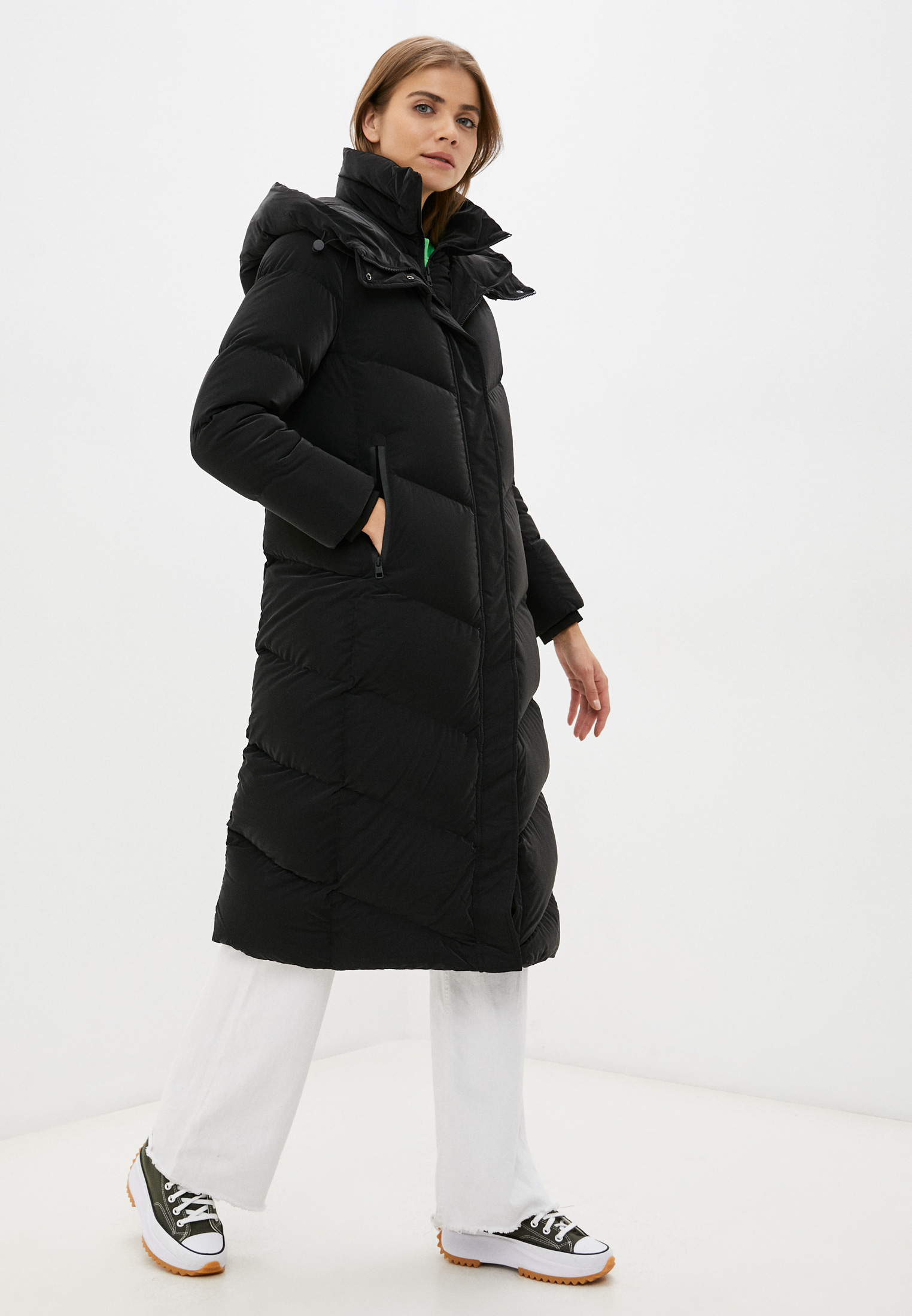 Пуховик Calvin Klein Jeans, цвет: черный, RTLAAX285001 — купить в ...