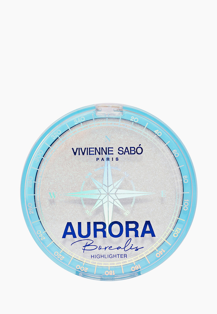 Хайлайтер Vivienne Sabo Aurora Borealis, тон 01, цвет: серебряный ...