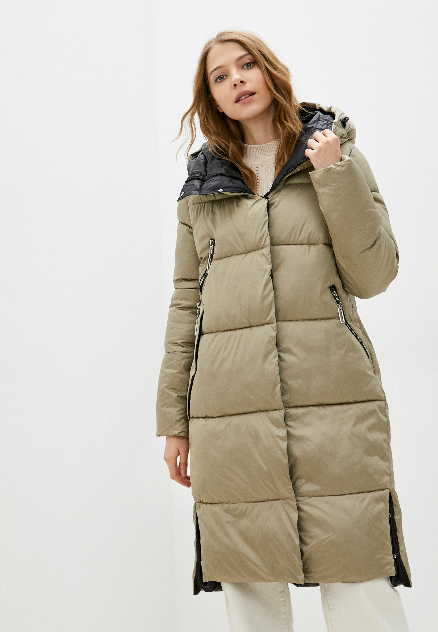 Куртка утепленная Moda Sincera, цвет: бежевый, RTLAAX379201 — купить в ...